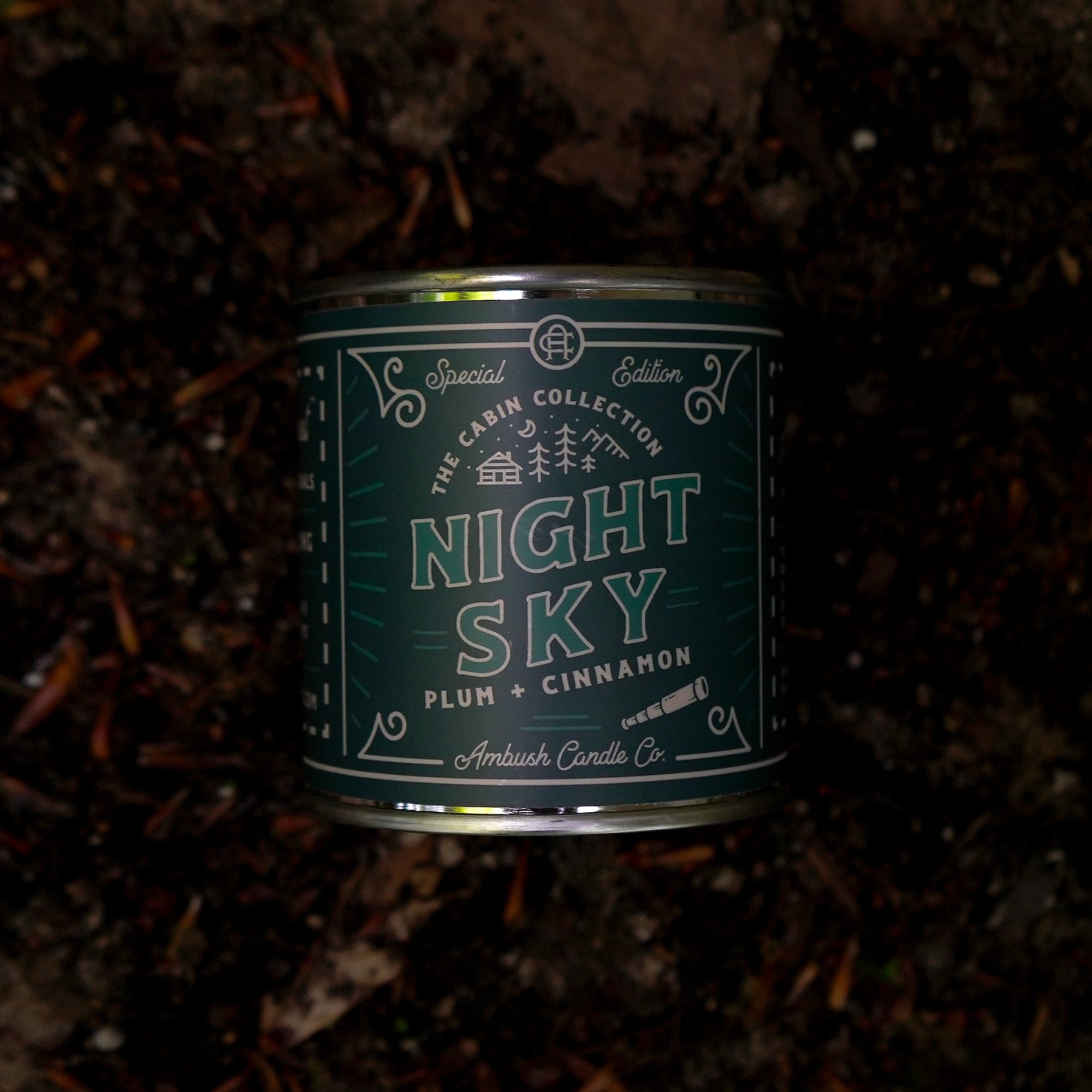 Ambush Candle Co. 8oz 'Night Sky' Soy Candle - Plum / Cinnamon