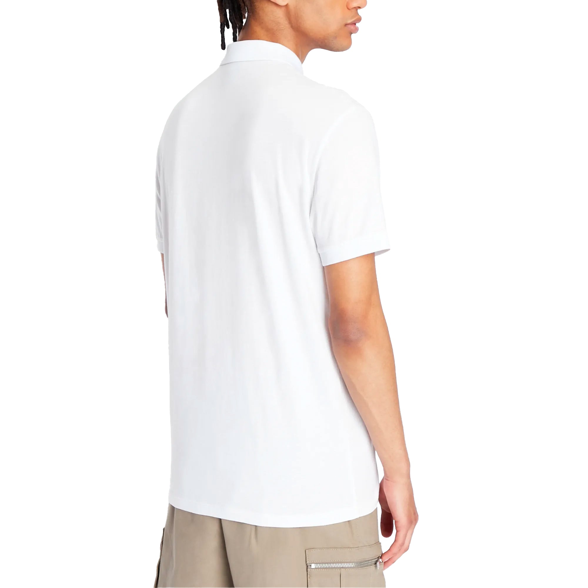 Armani Exchange 8NZF80 Logo Polo - White