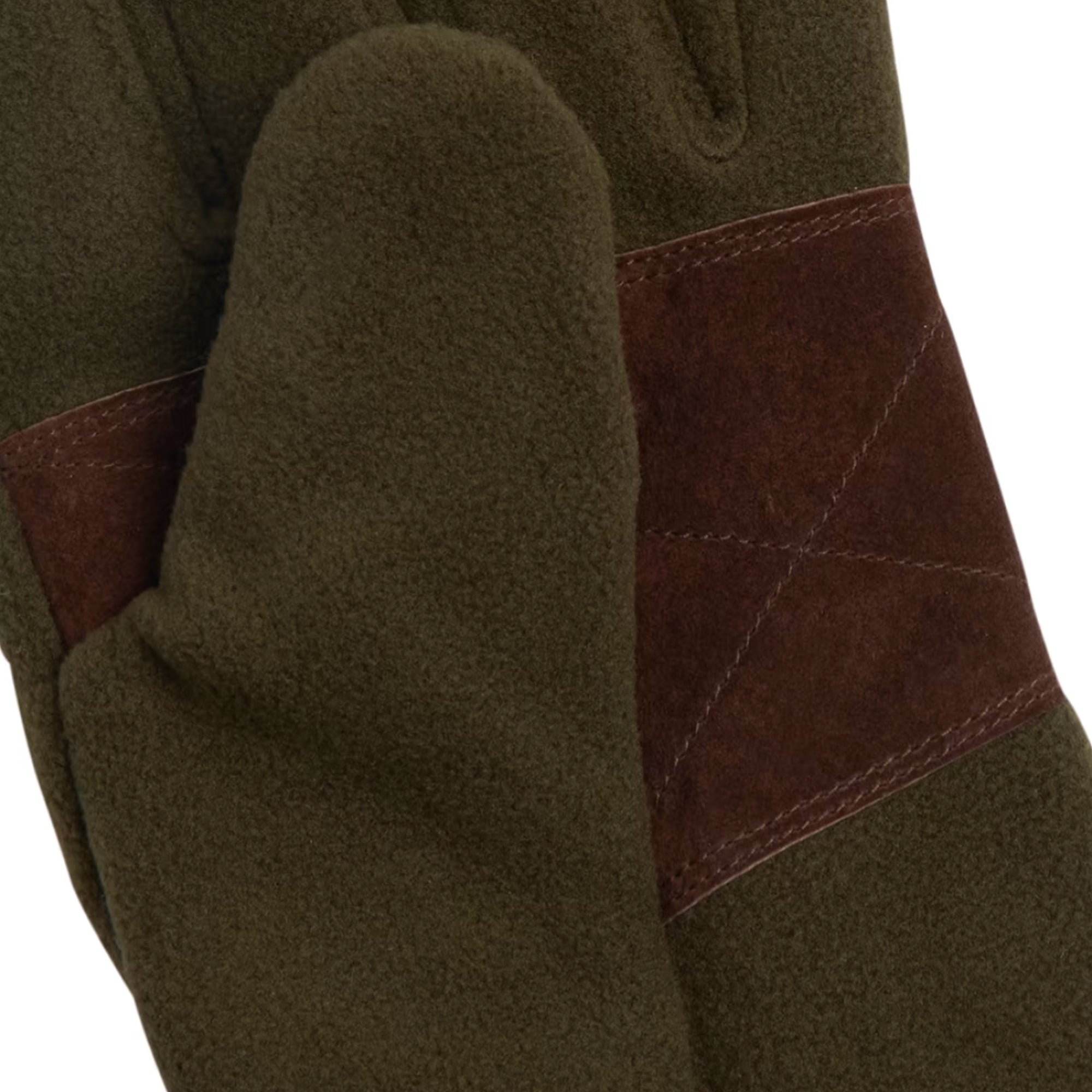 Barbour Coalford Fleece Gloves - Olive