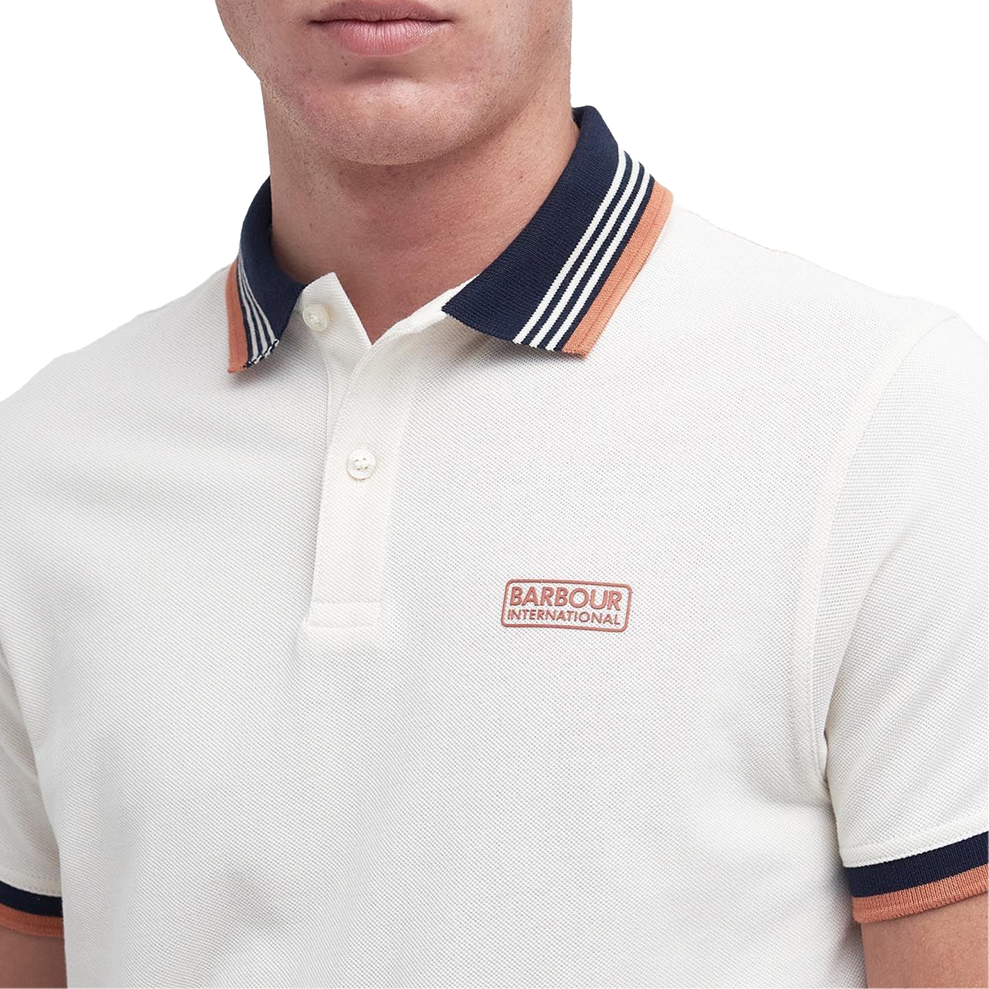 Barbour International Francis Polo - Dove Grey