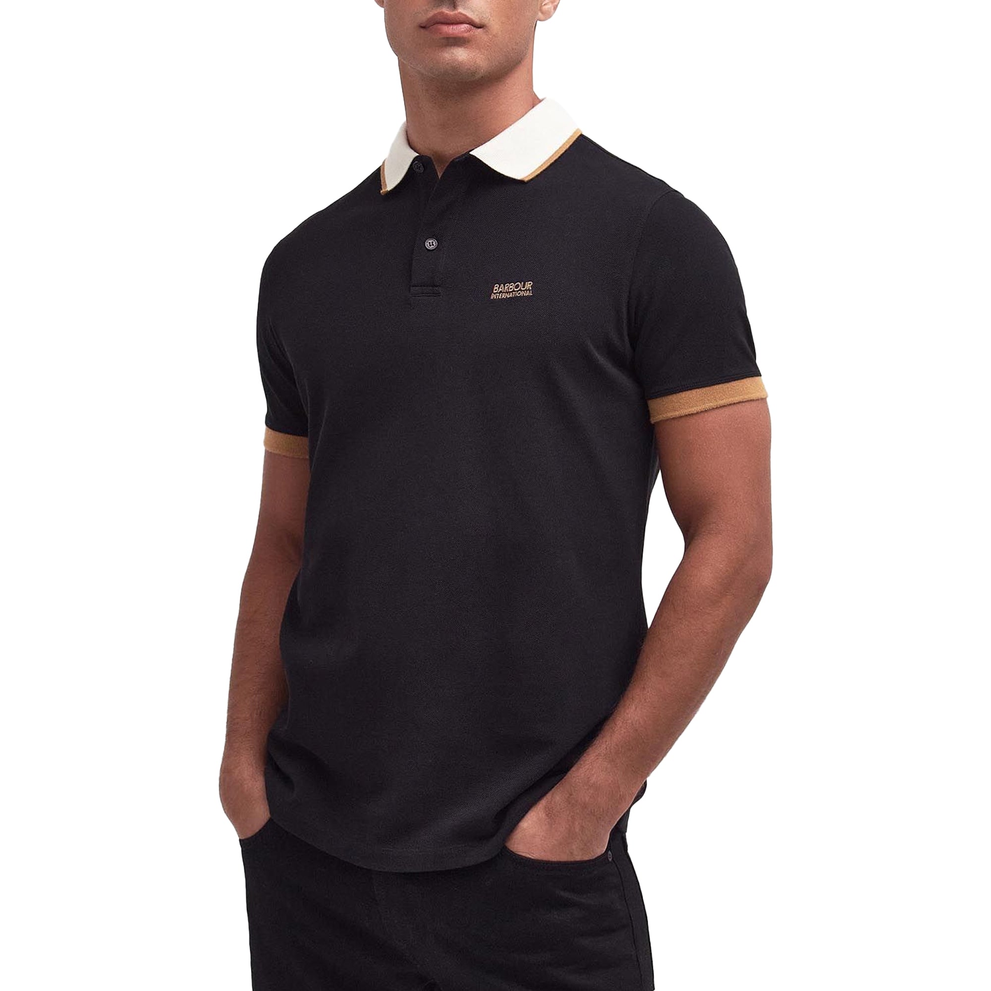 Barbour International Howall Polo - Black