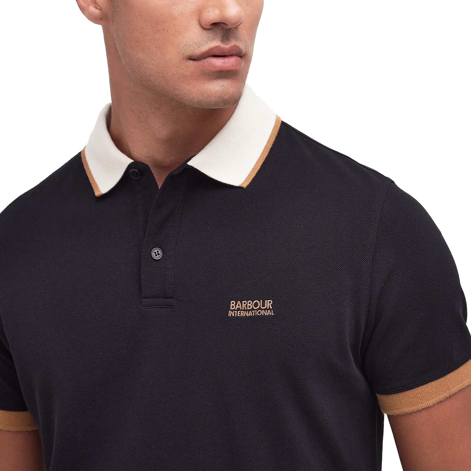 Barbour International Howall Polo - Black