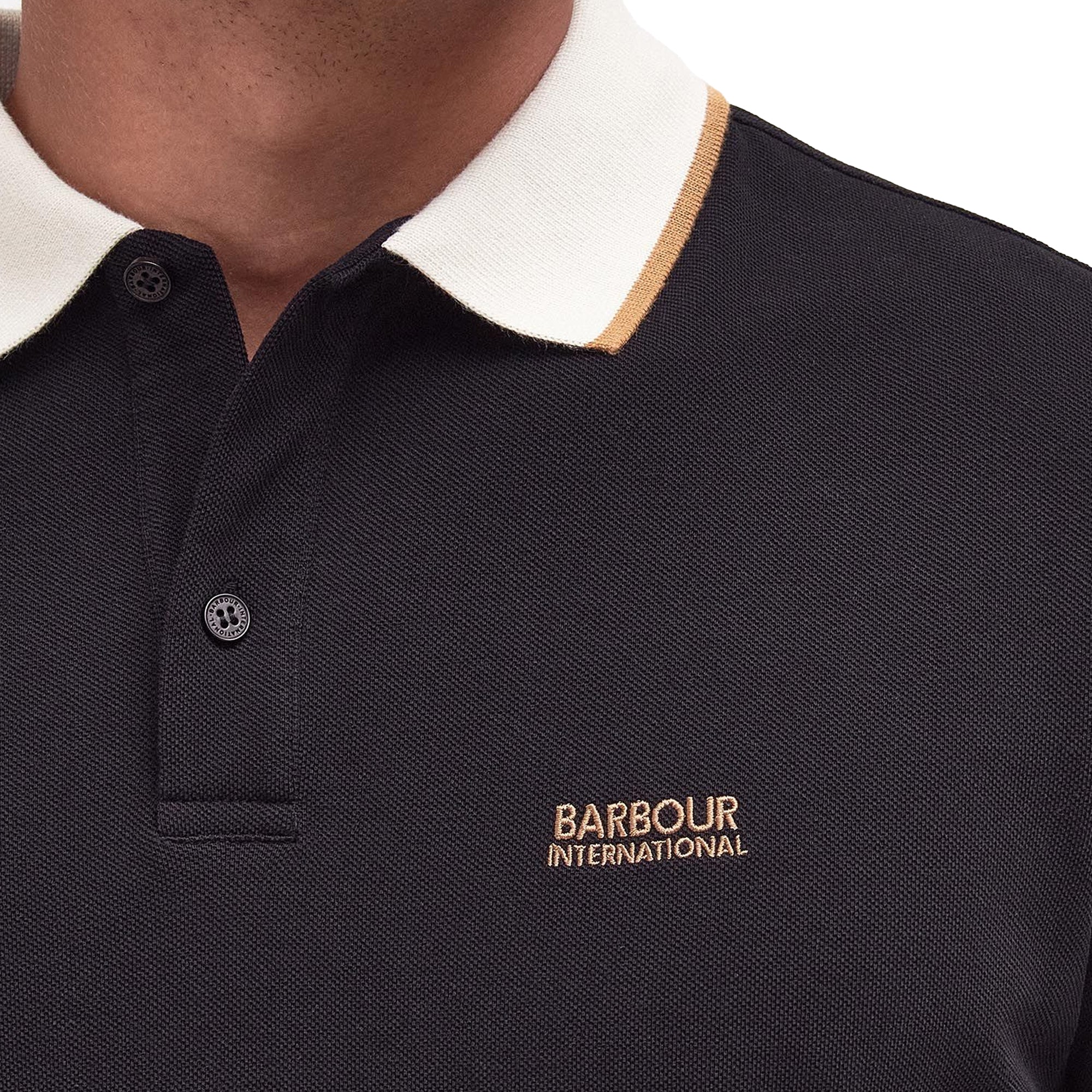 Barbour International Howall Polo - Black