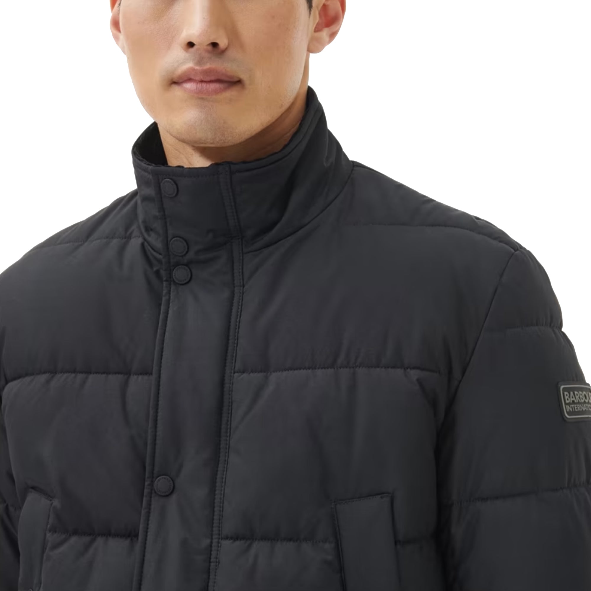 Barbour International Rowland Quilted Jacket - Black