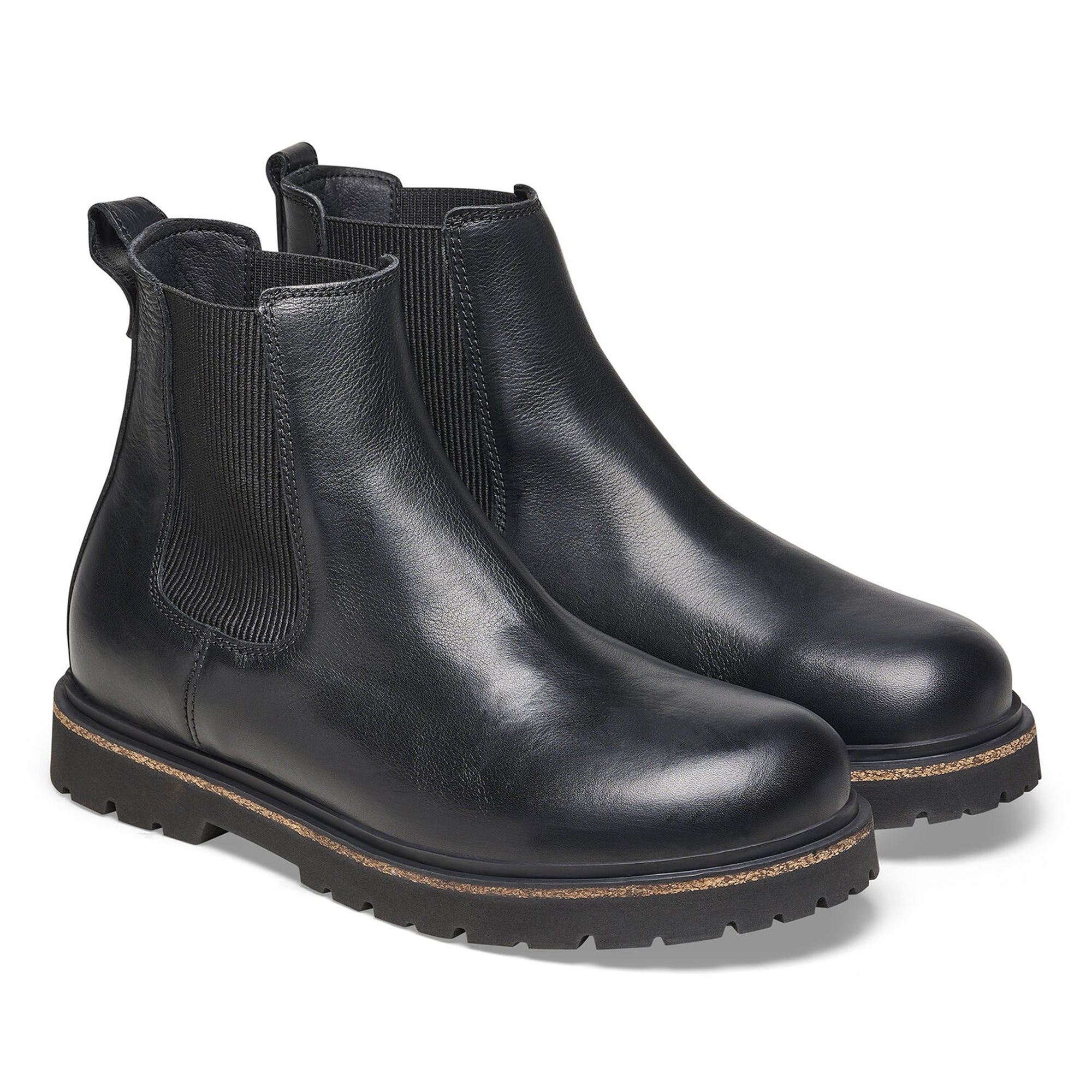 Birkenstock Highwood Slip On Boot - Black Leather