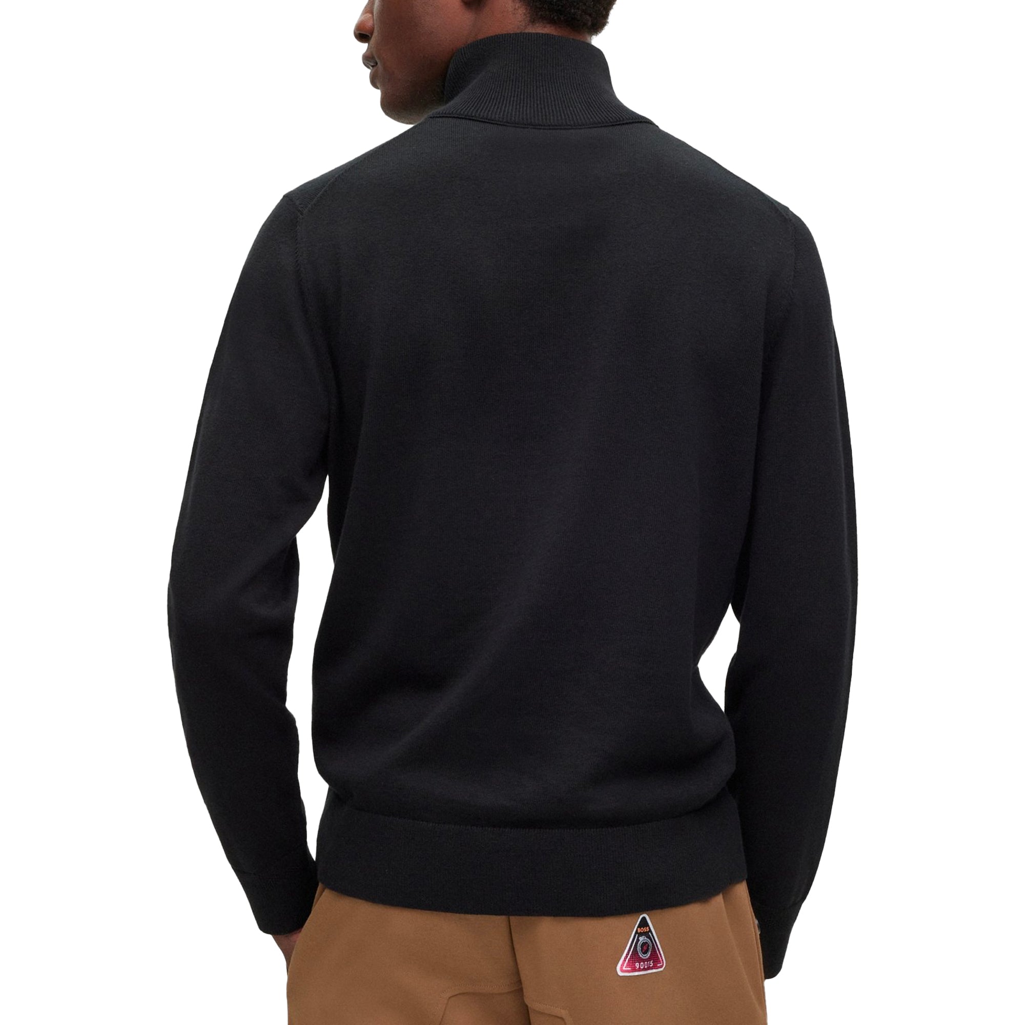 Boss Kanobix 1/4 Zip Knit - Black