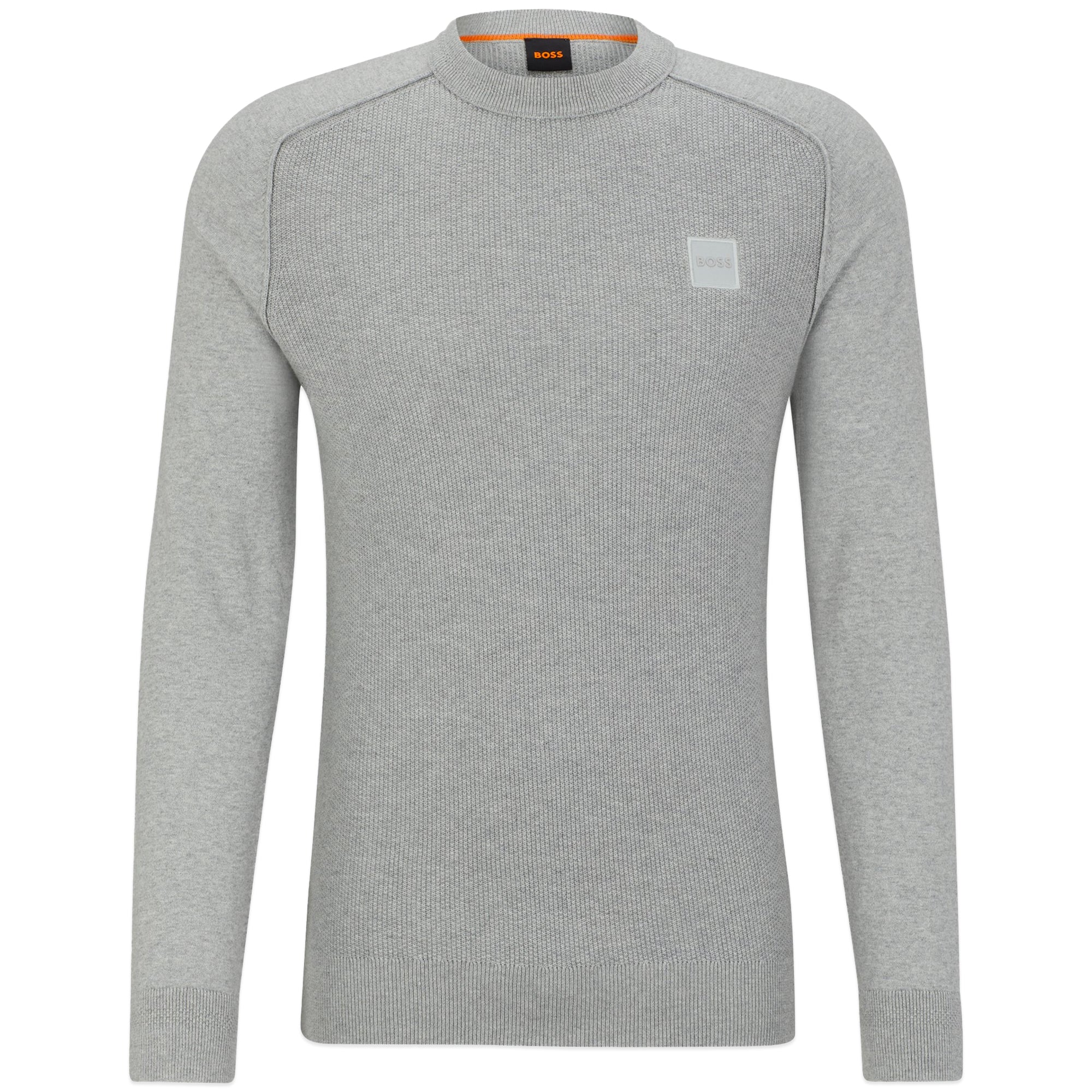 Boss Kesom Waffle Knit - Grey