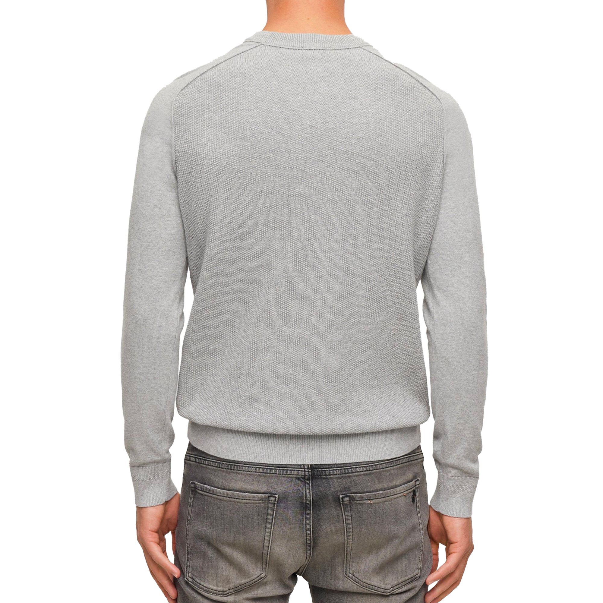 Boss Kesom Waffle Knit - Grey