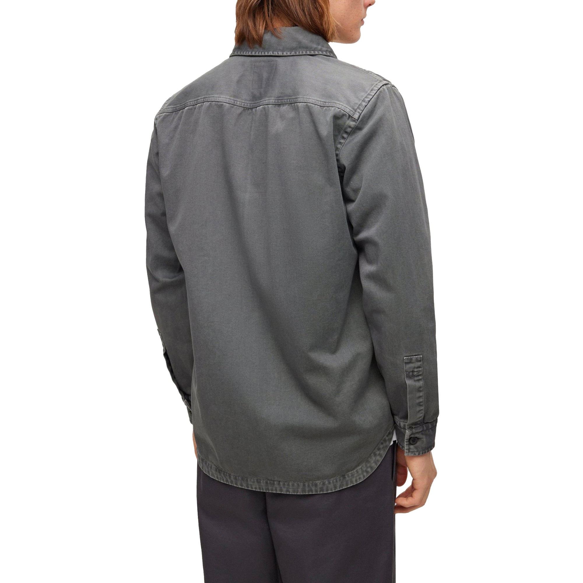 Boss Locky 1 Overshirt - Dark Grey