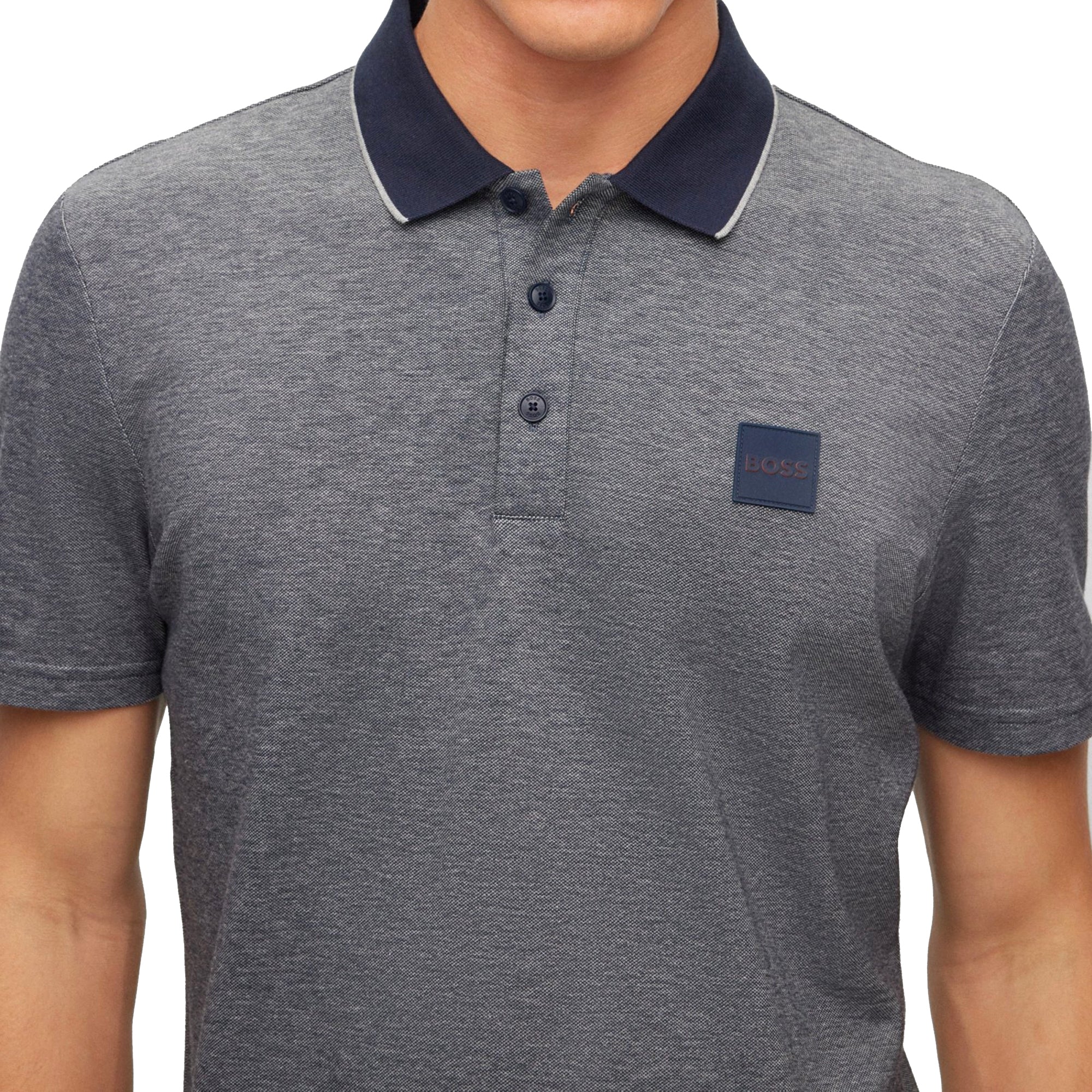 Boss PeOxford Polo - Dark Blue