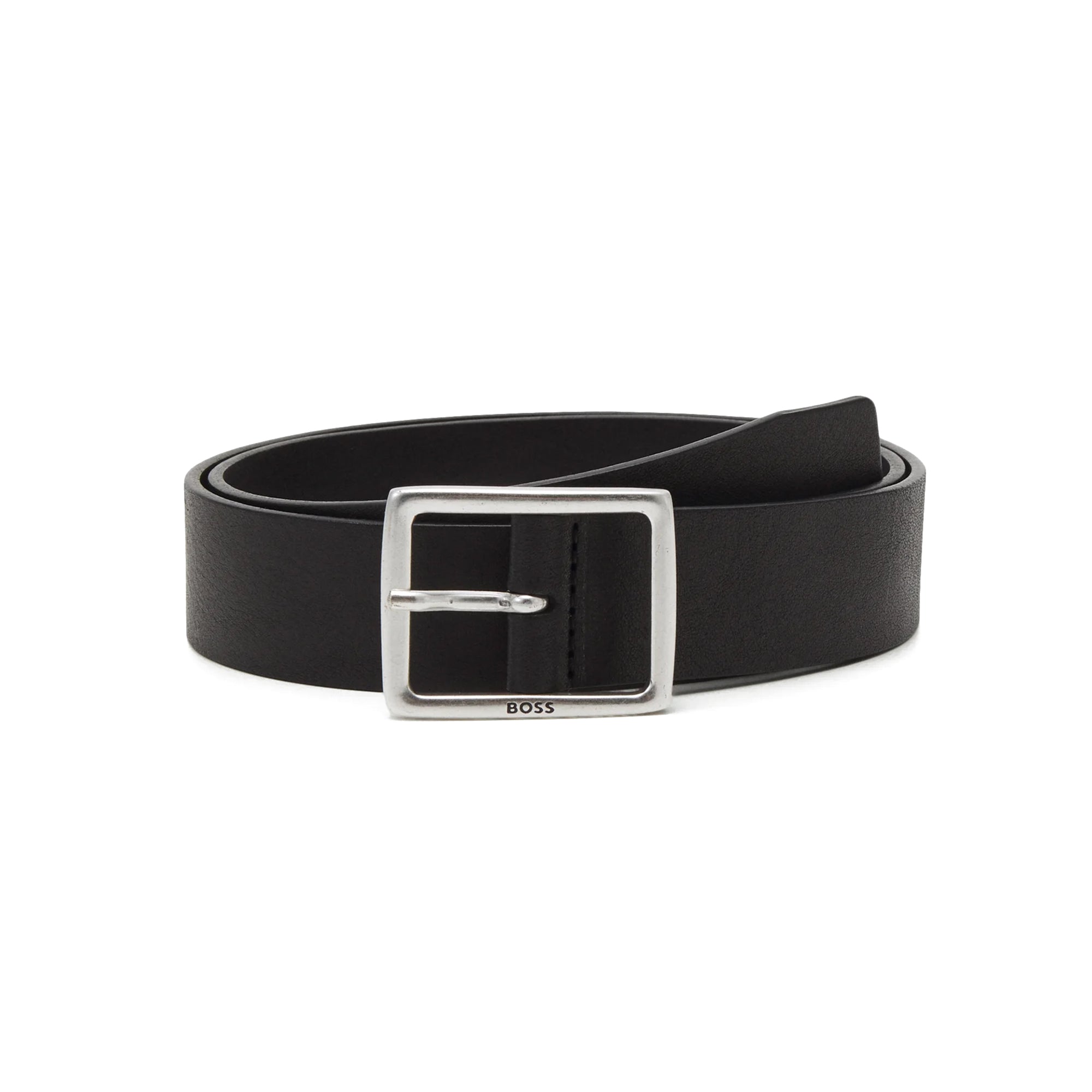 Boss Rudolf Cvb Leather Belt - Black