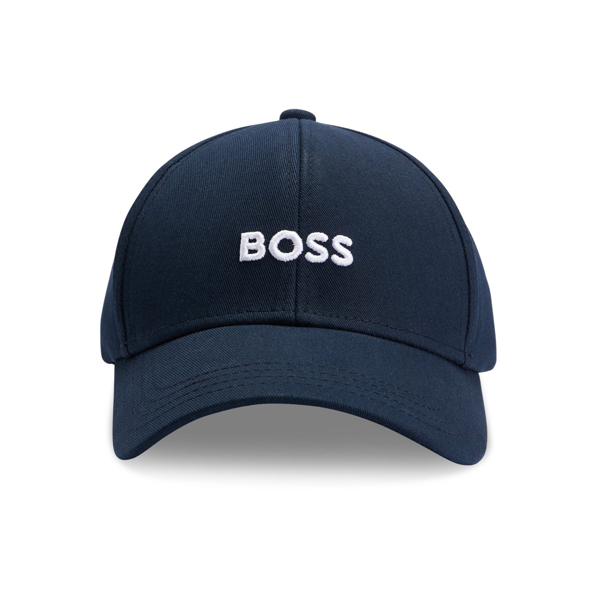 Boss Zed Embroidered Cotton Cap - Navy
