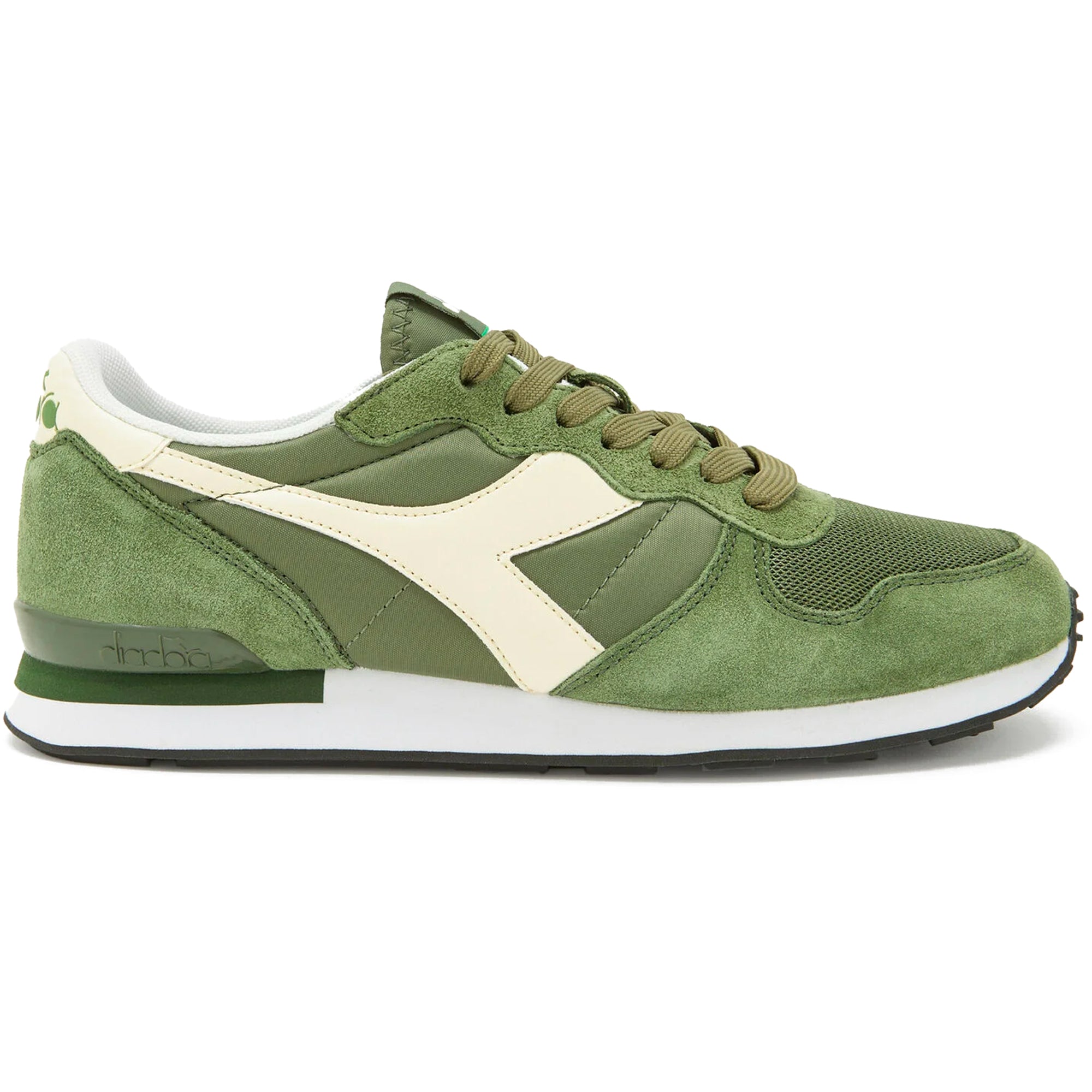 Diadora Camaro Trainers - Olivine / Whisper White