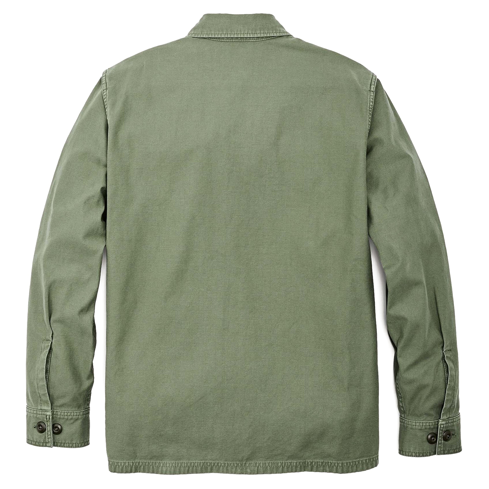Filson Reverse Sateen Jac-Shirt - Washed Fatigue Green