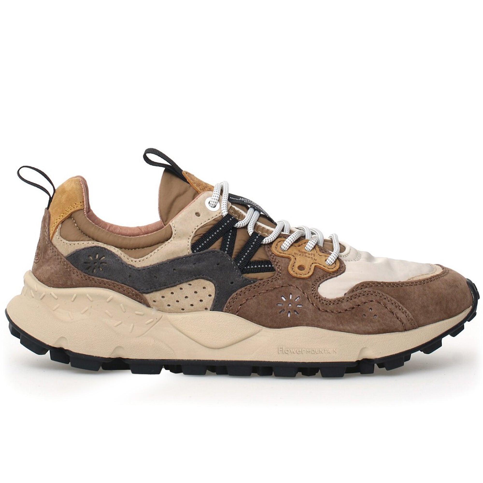 Flower Mountain Yamano 3 Trainers - Beige / Brown