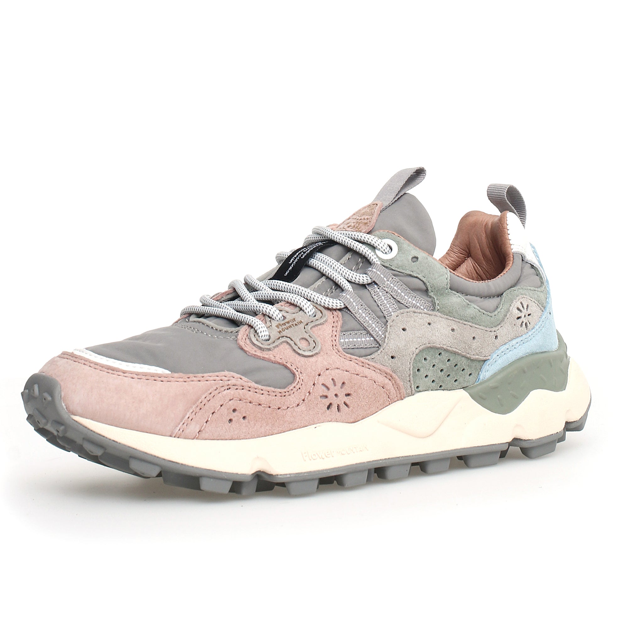 Flower Mountain Yamano 3 Trainers - Pink / Grey