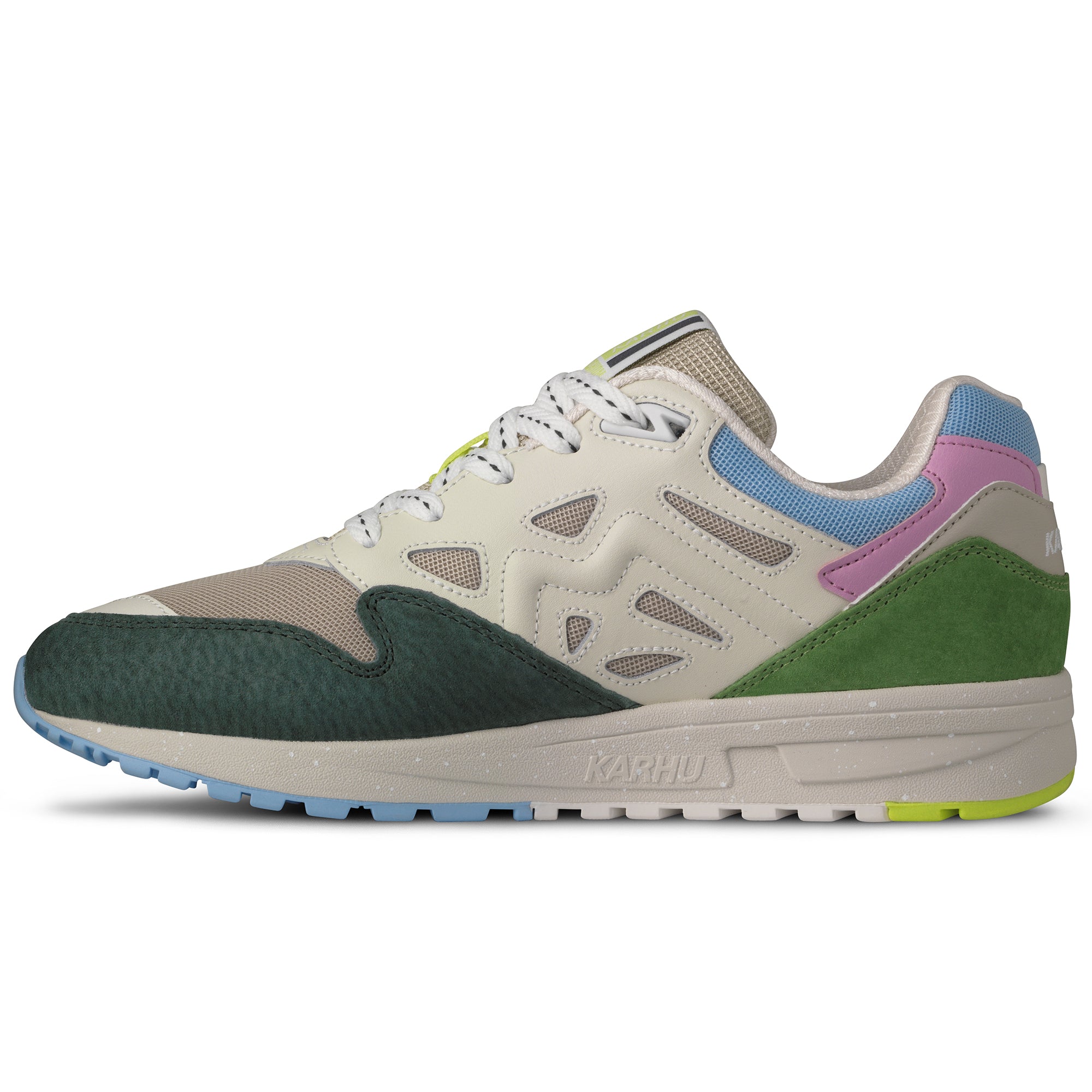 Karhu Legacy 96 Trainers - Piquant Green/Silver Lining