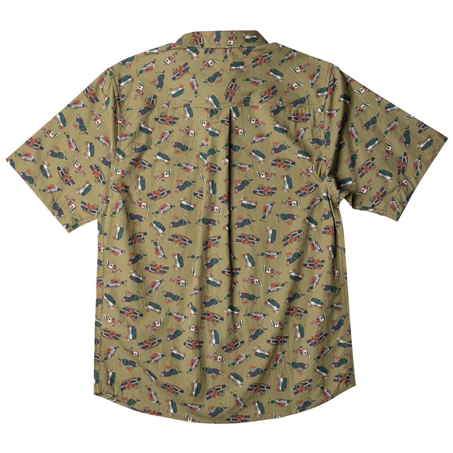 KAVU Festaruski Short Sleeve Shirt - Summer Camp