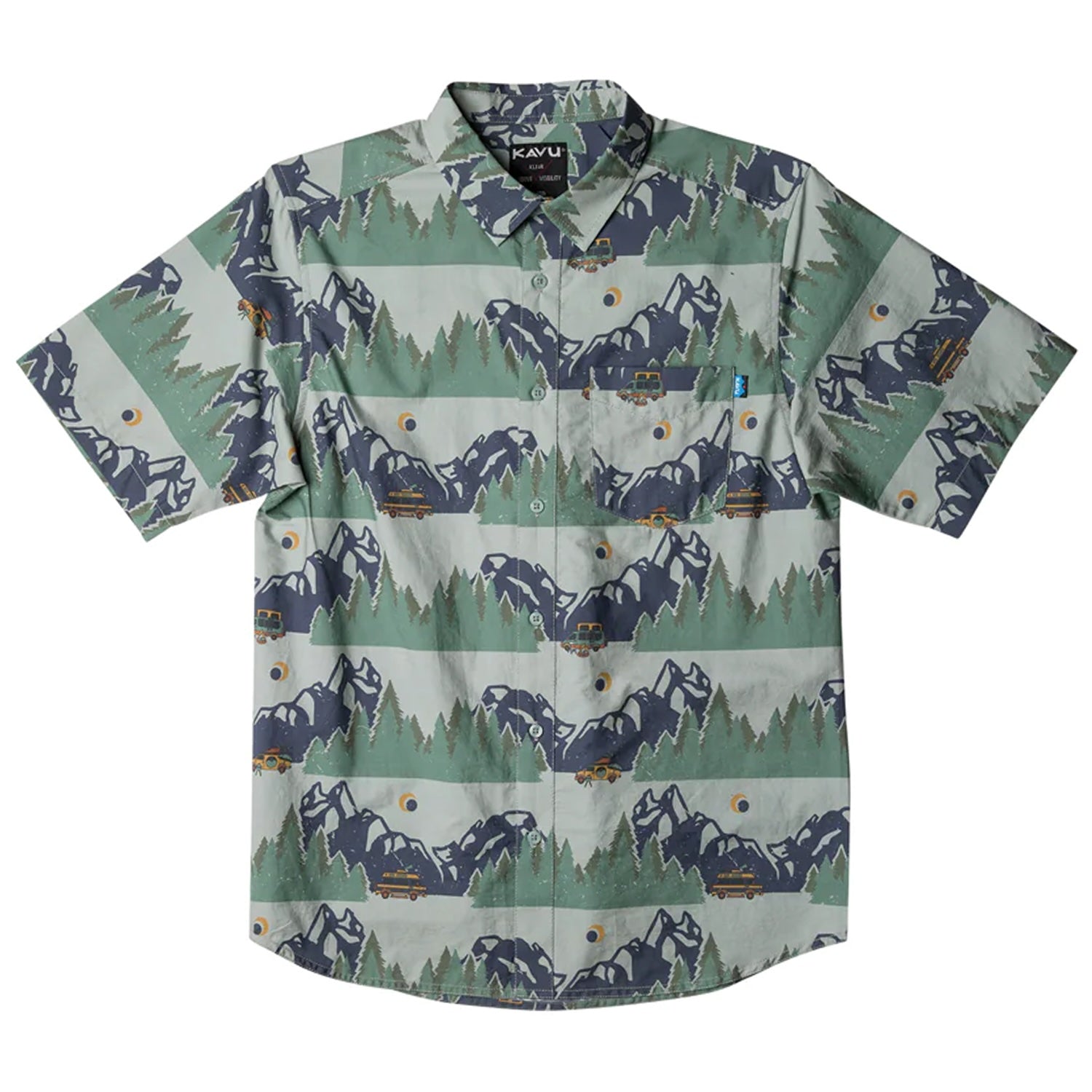 Kavu The Jam Short Sleeve Shirt - Off Road Van