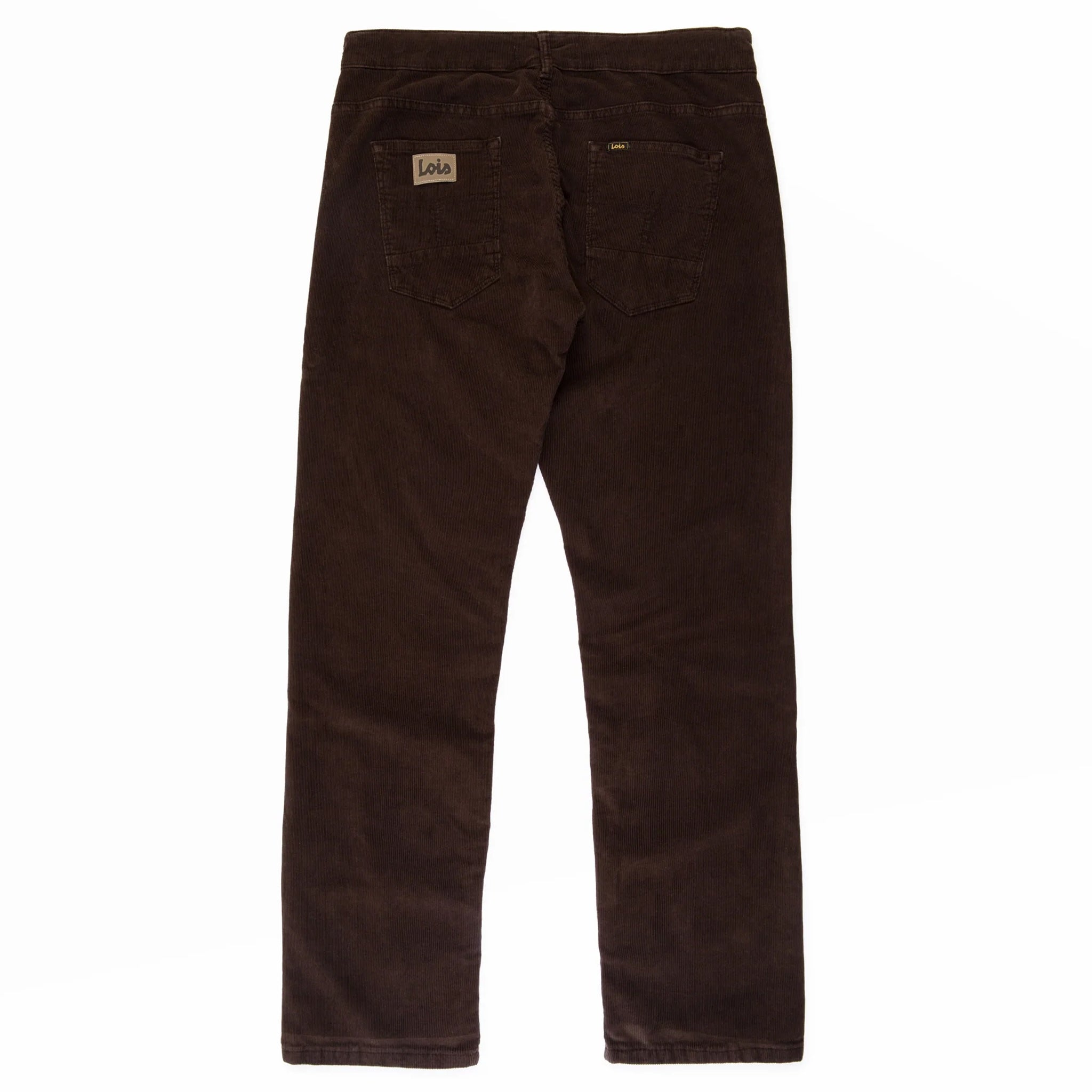 Lois Sierra Needle Cord Trousers - Delicioso Chocolate