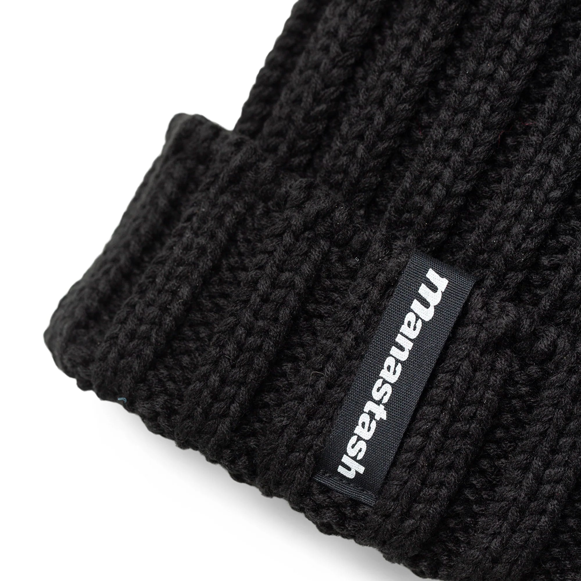 Manastash 90's Logo Beanie II - Black