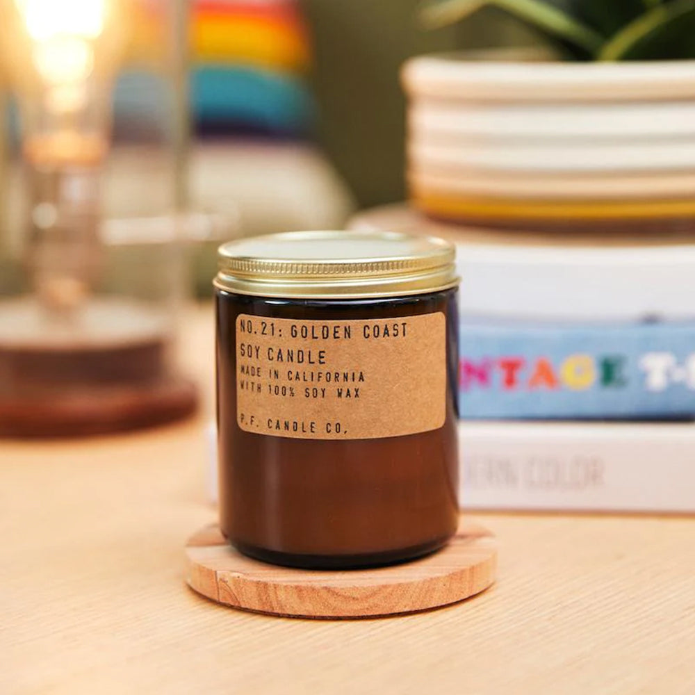 P. F. Candle Co. 7.2 oz Soy Candle - Golden Coast