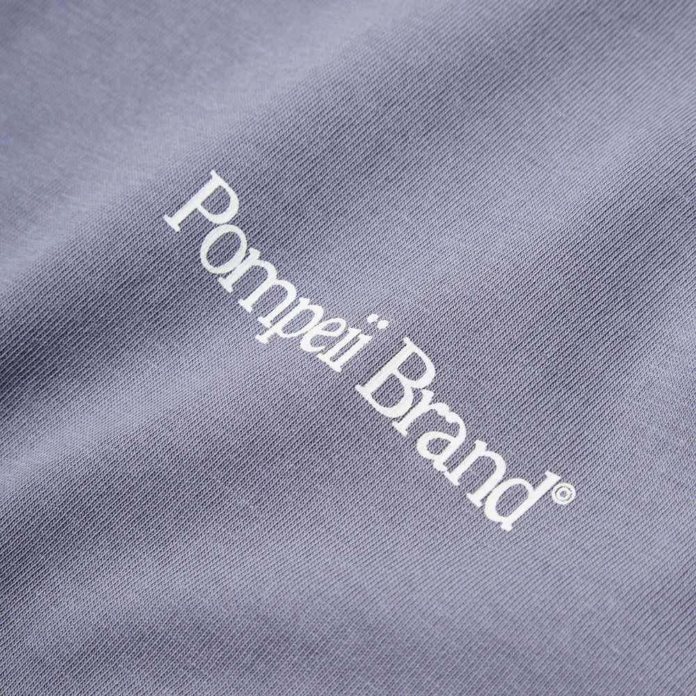 Pompeii Brand Burgers In Bed Graphic T-Shirt - Steel Grey