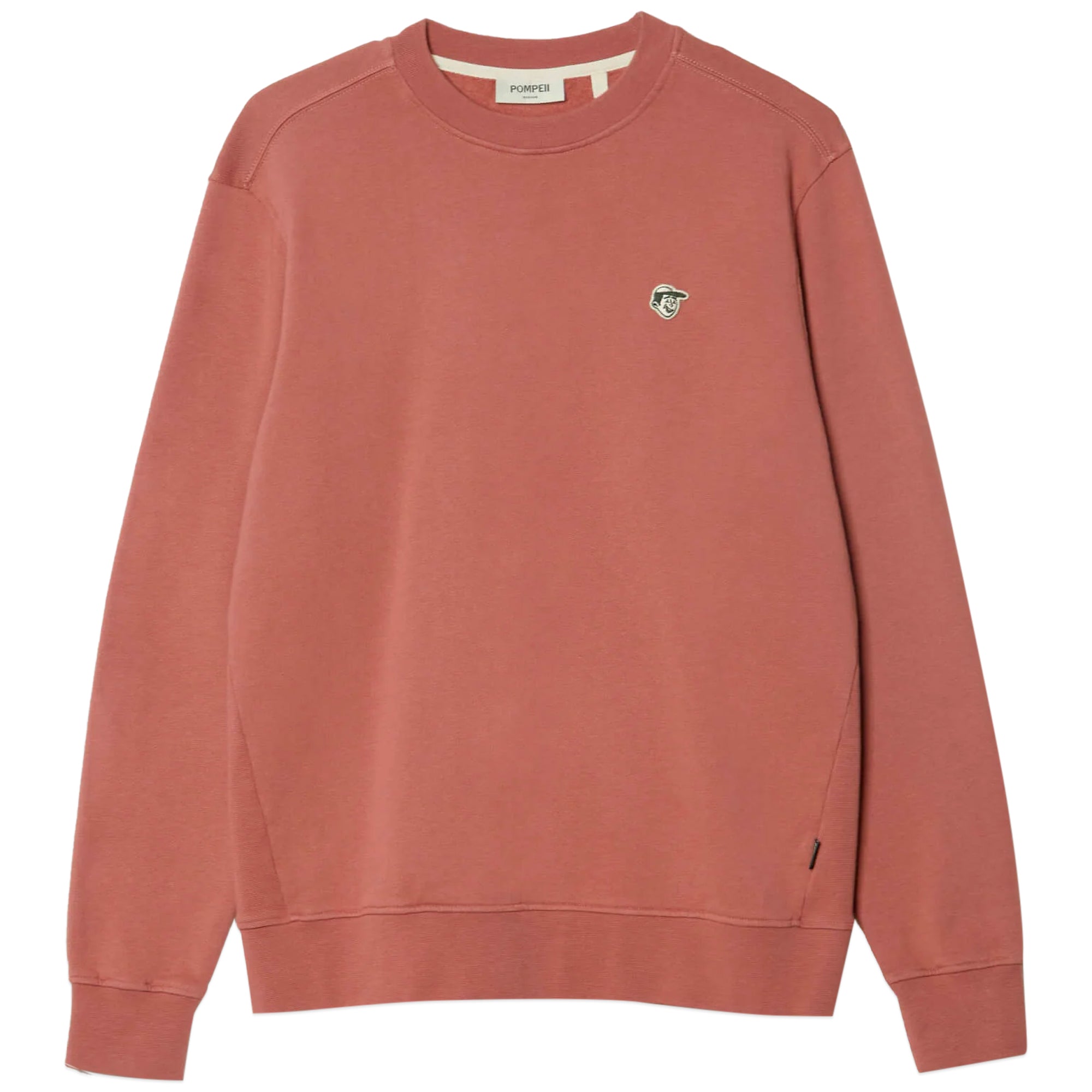 Pompeii Brand Emilio Crewneck Sweat- Redwood