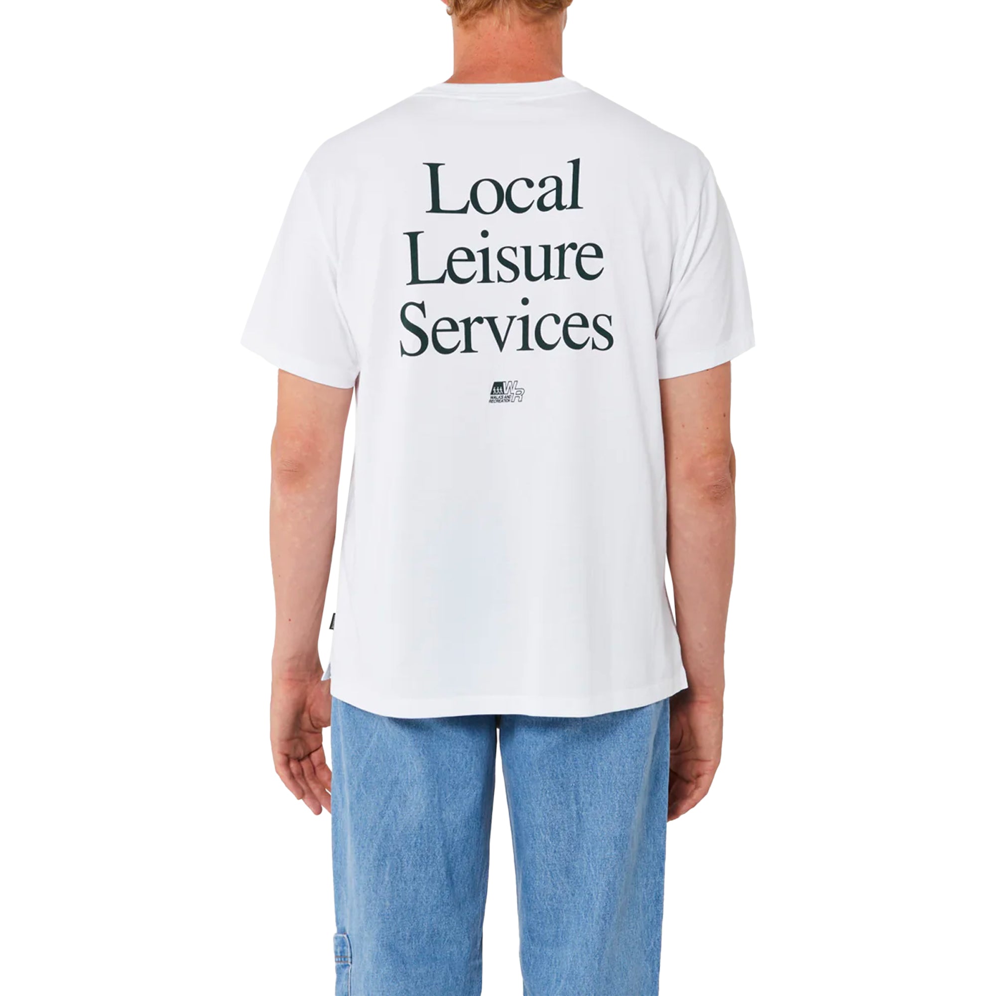 Pompeii Brand Leisure Services Graphic Tee - White
