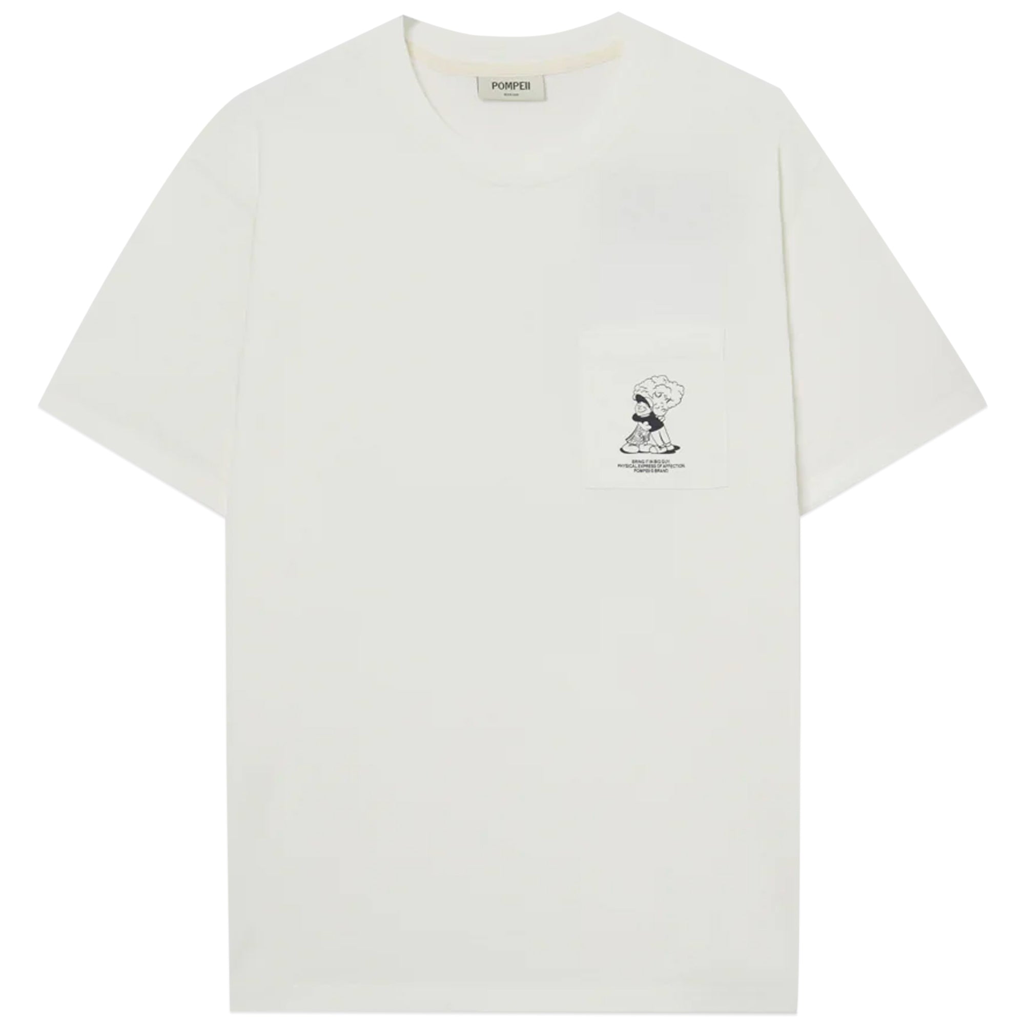 Pompeii Brand Teamwork Pocket Tee - Off White