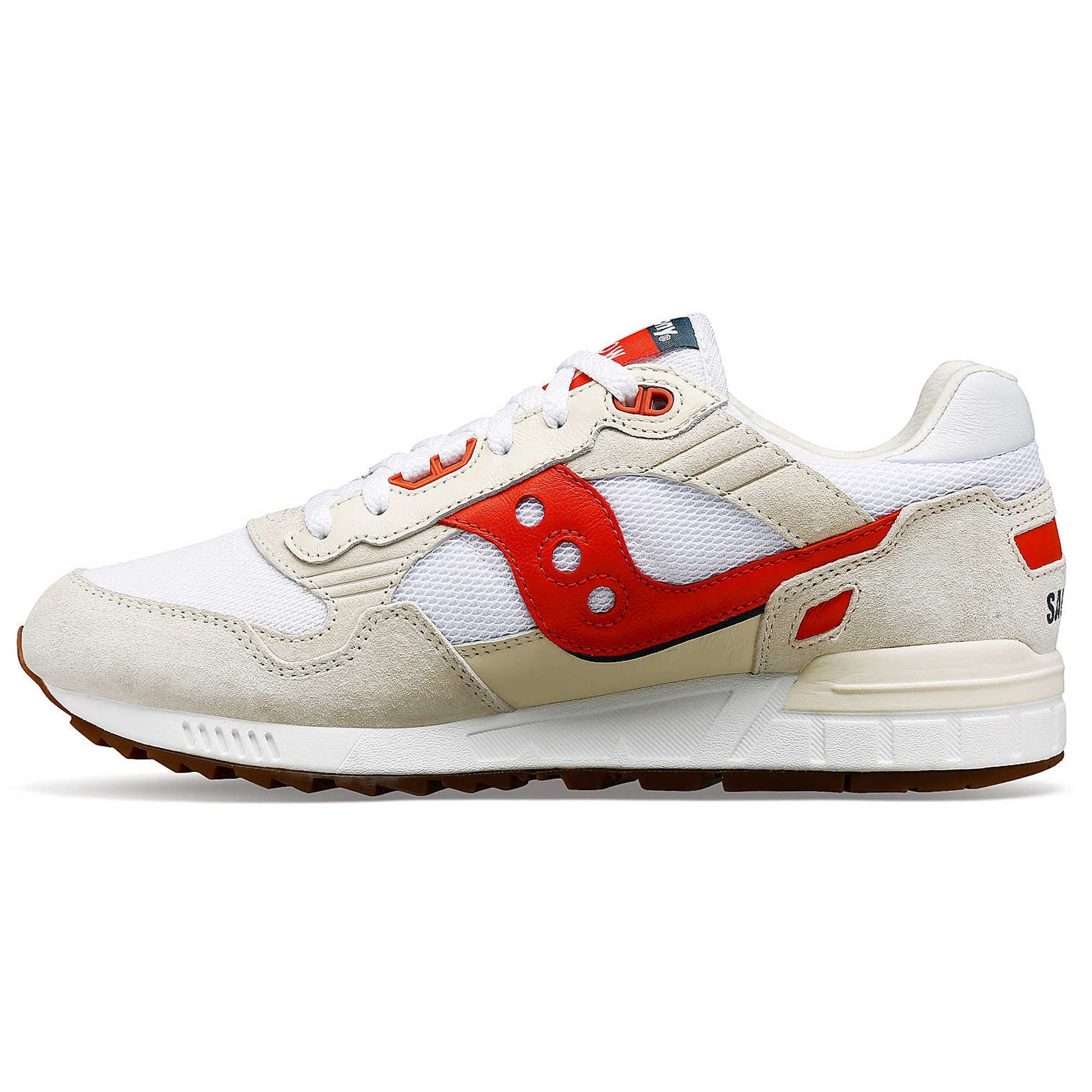 Saucony Shadow 5000 Premium "Ivy Prep Pack" Trainers - White/Red