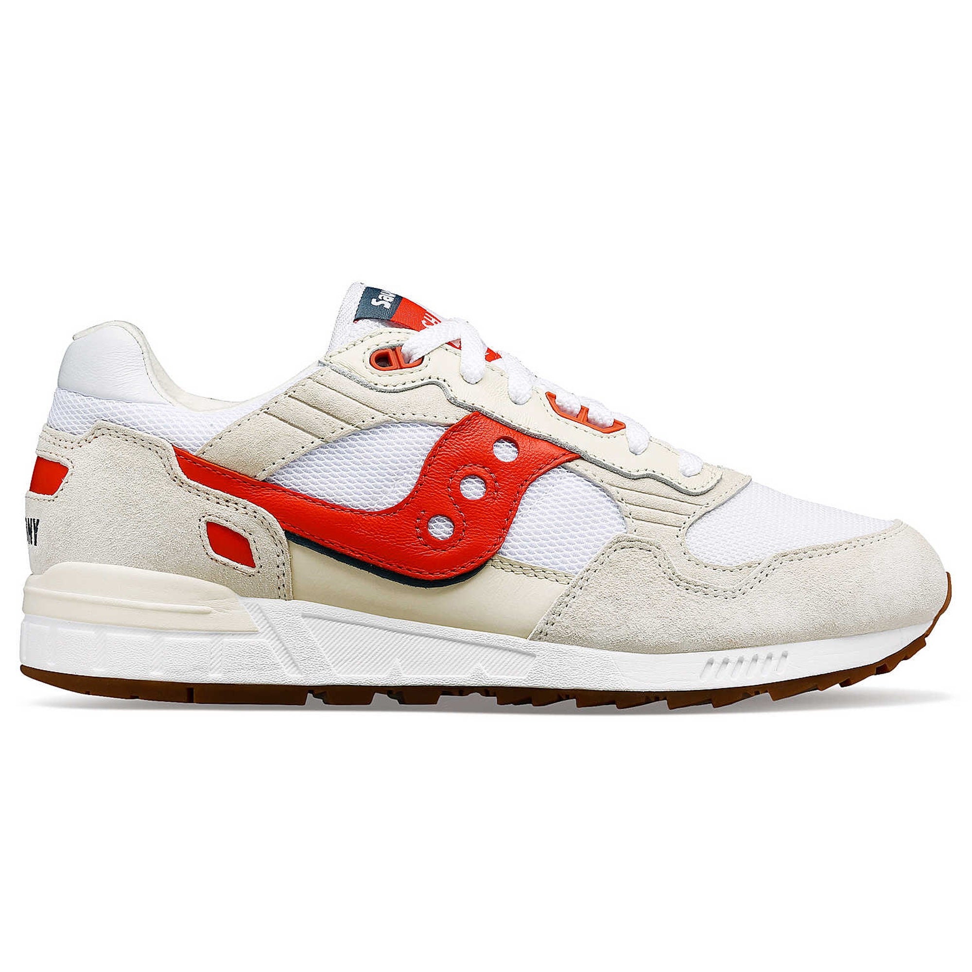 Saucony Shadow 5000 Premium "Ivy Prep Pack" Trainers - White/Red