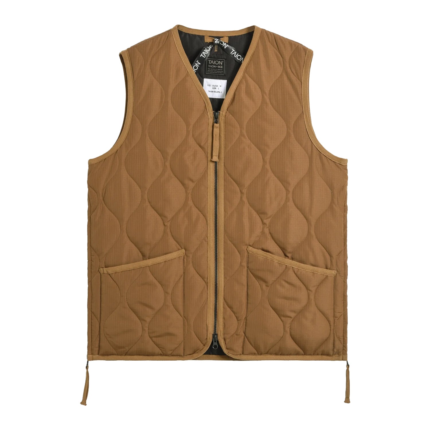 TAION Military V Neck Ripstop Down Vest