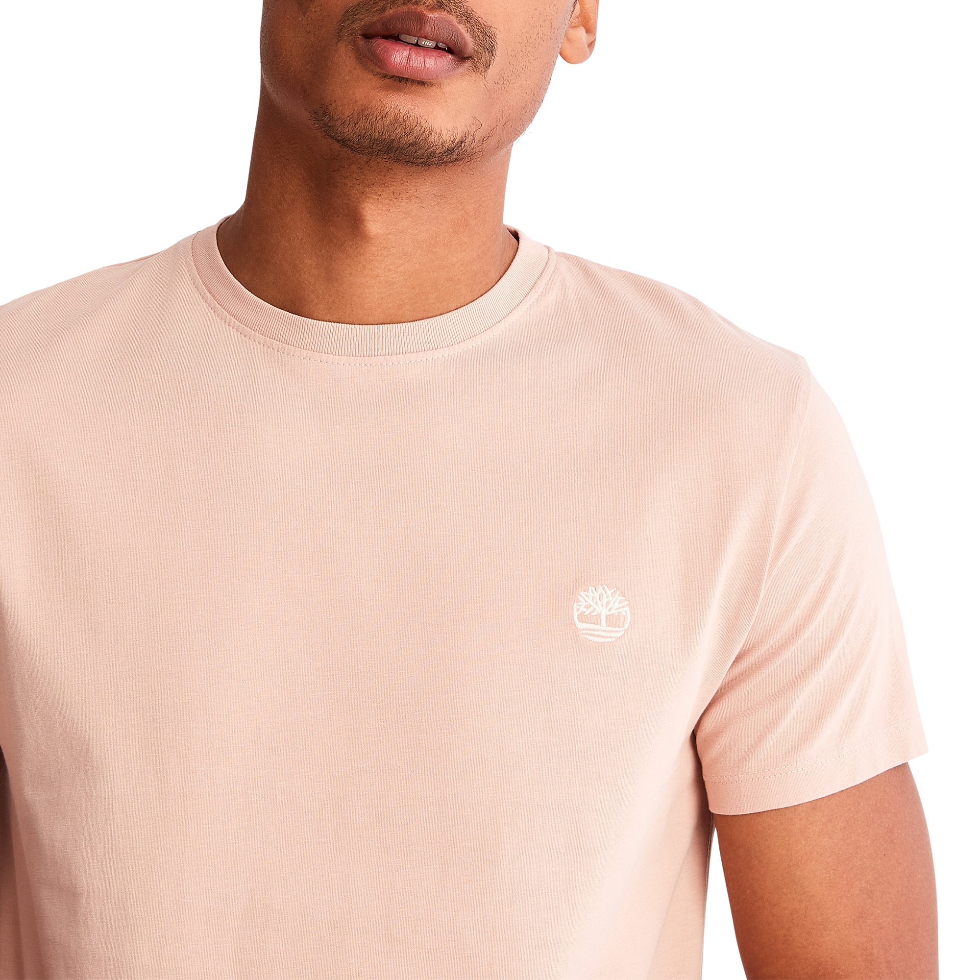 Timberland Dunstan River Jersey Crew T-Shirt - Cameo Rose