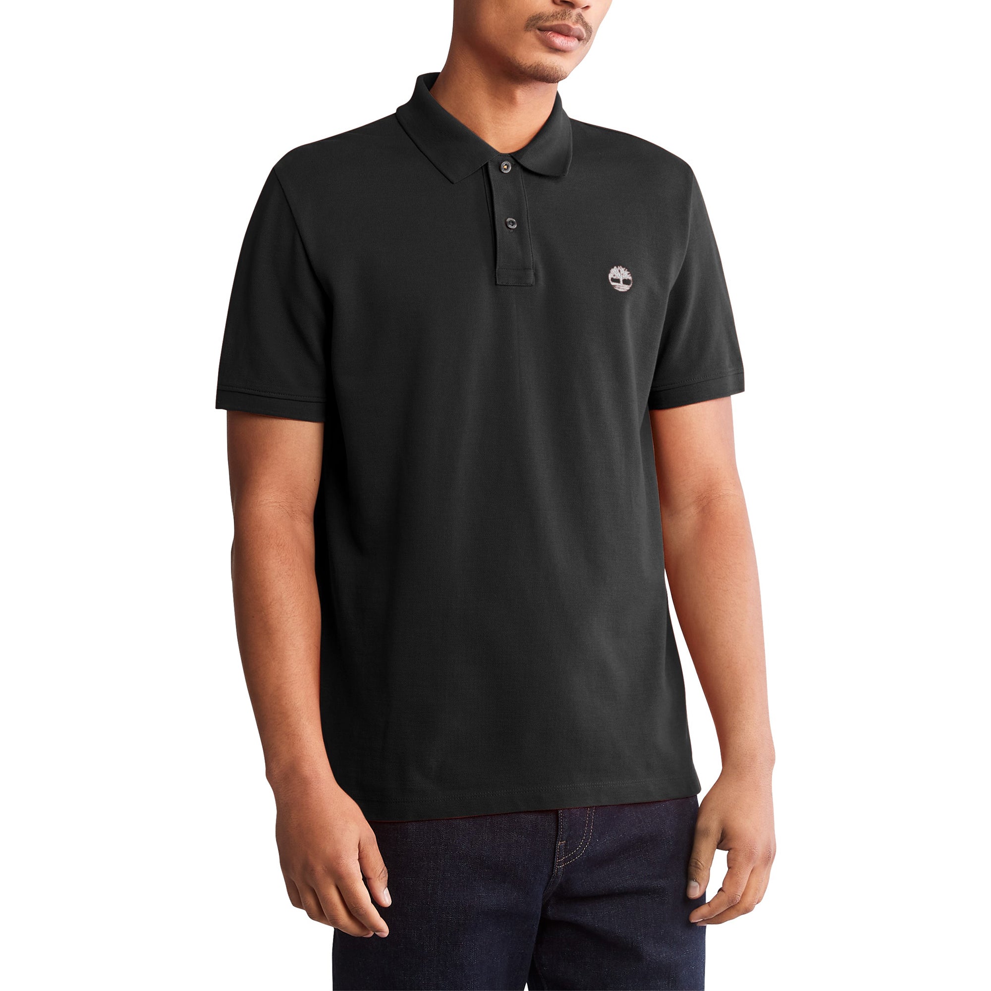 Timberland Millers River Pique Polo - Black