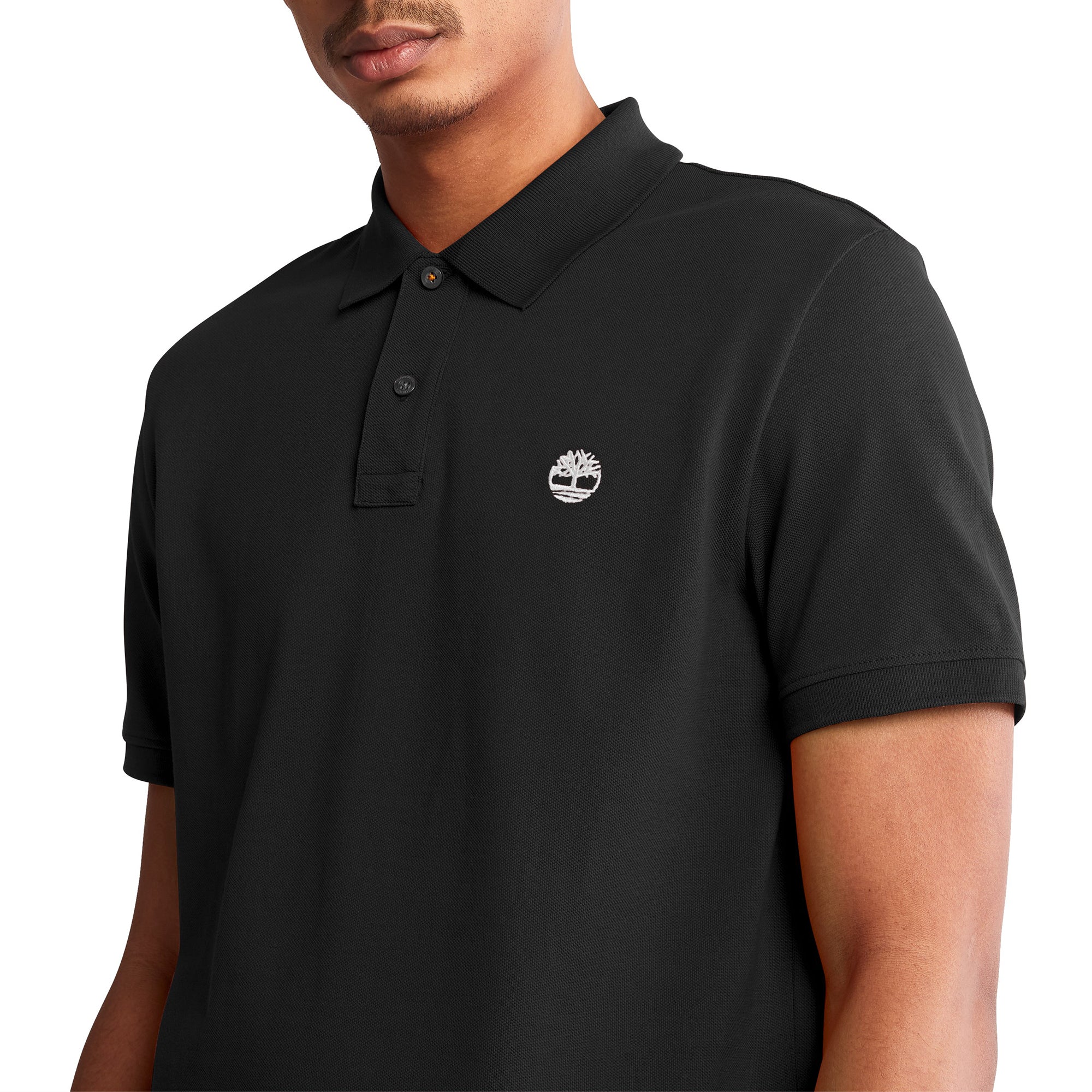 Timberland Millers River Pique Polo - Black