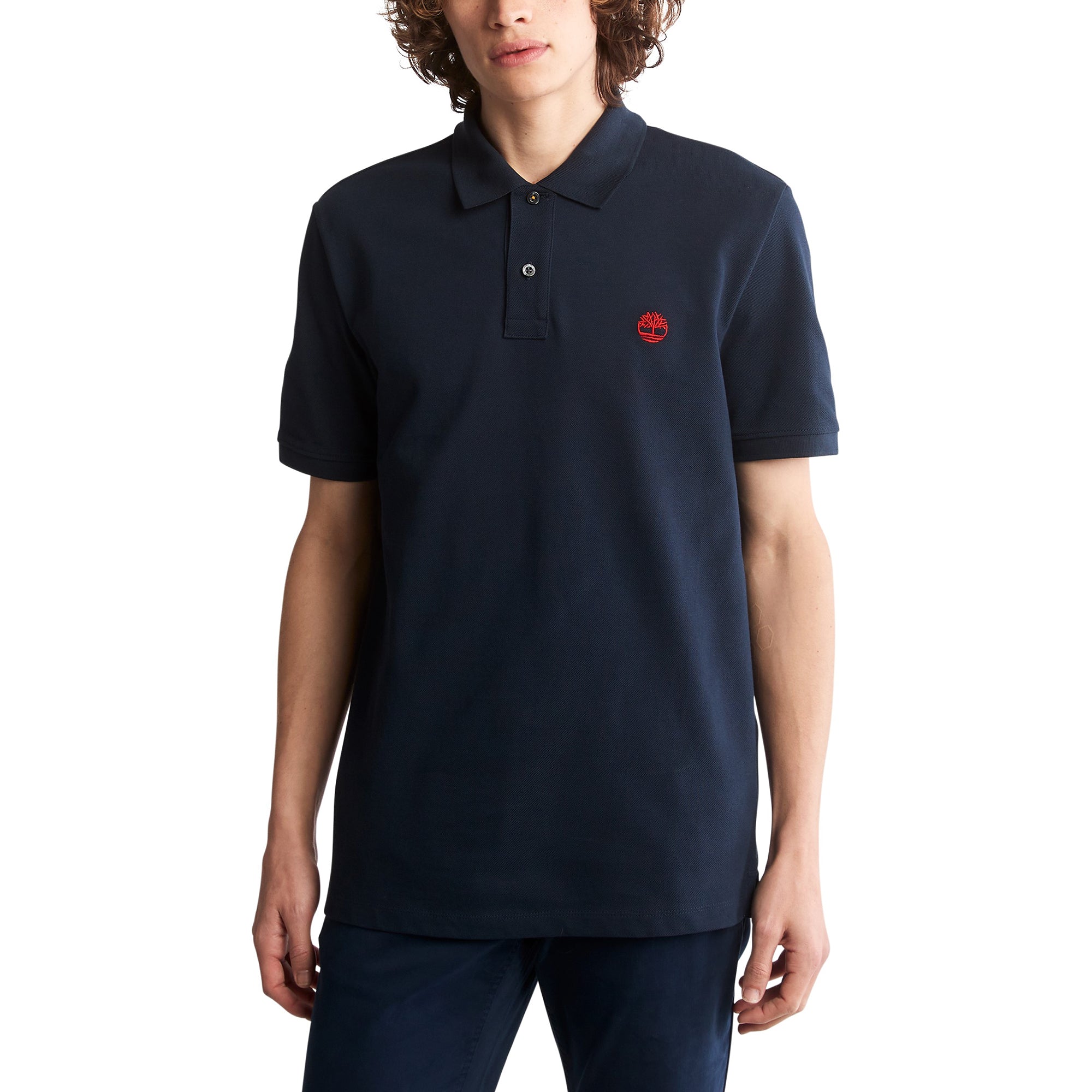 Timberland Millers River Pique Polo - Dark Sapphire