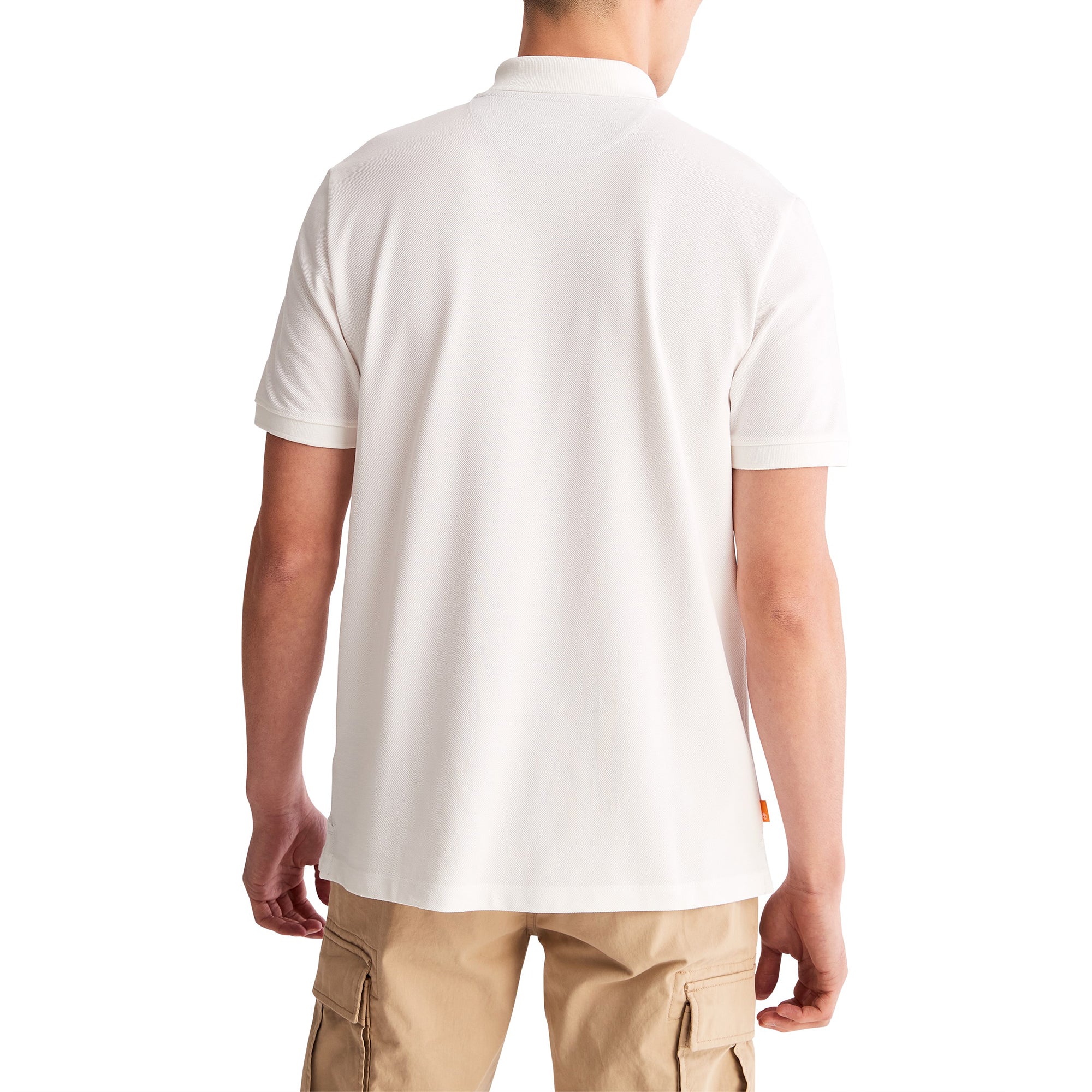 Timberland Millers River Pique Polo - White