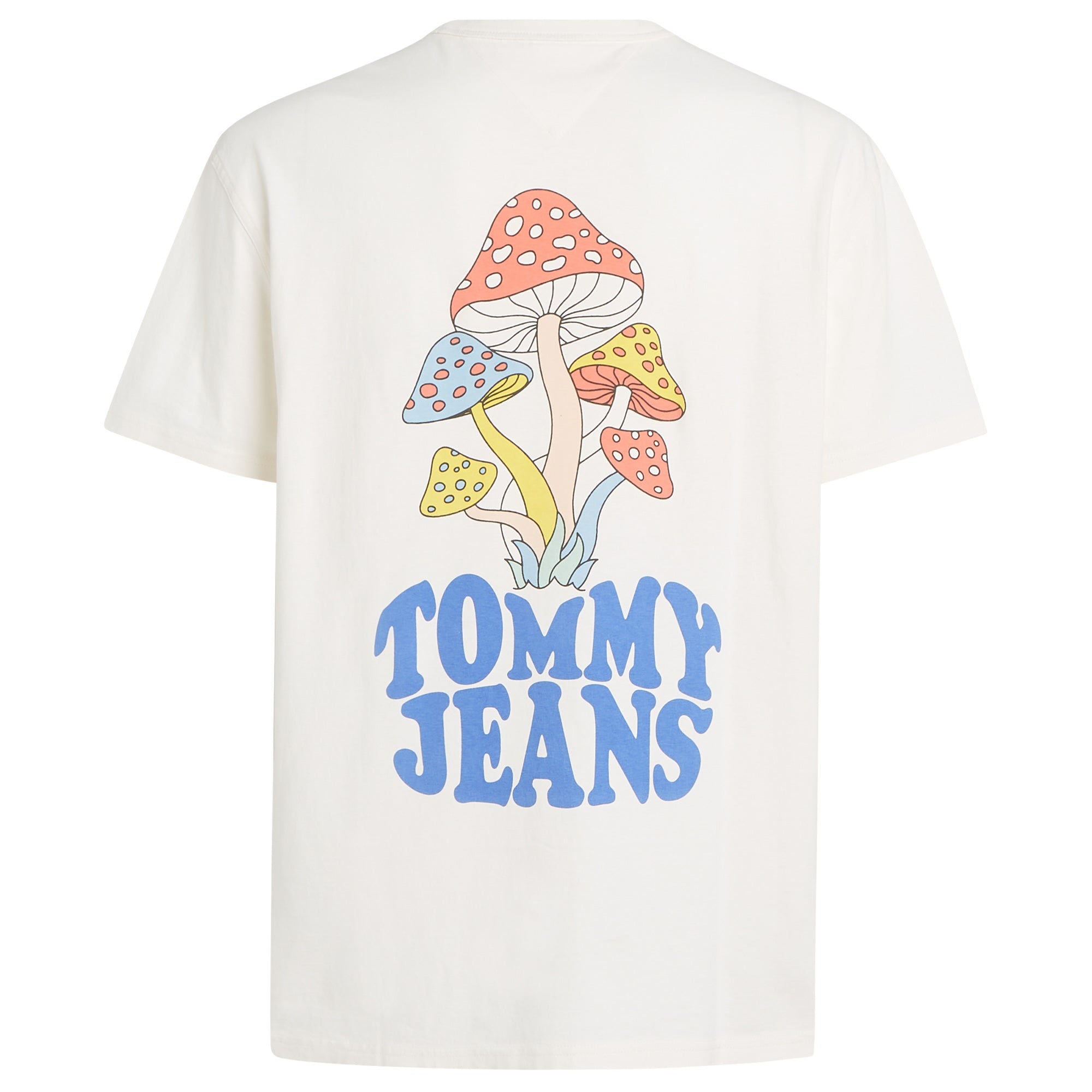 Tommy Jeans Mushrooms Graphic T-Shirt - Ancient White