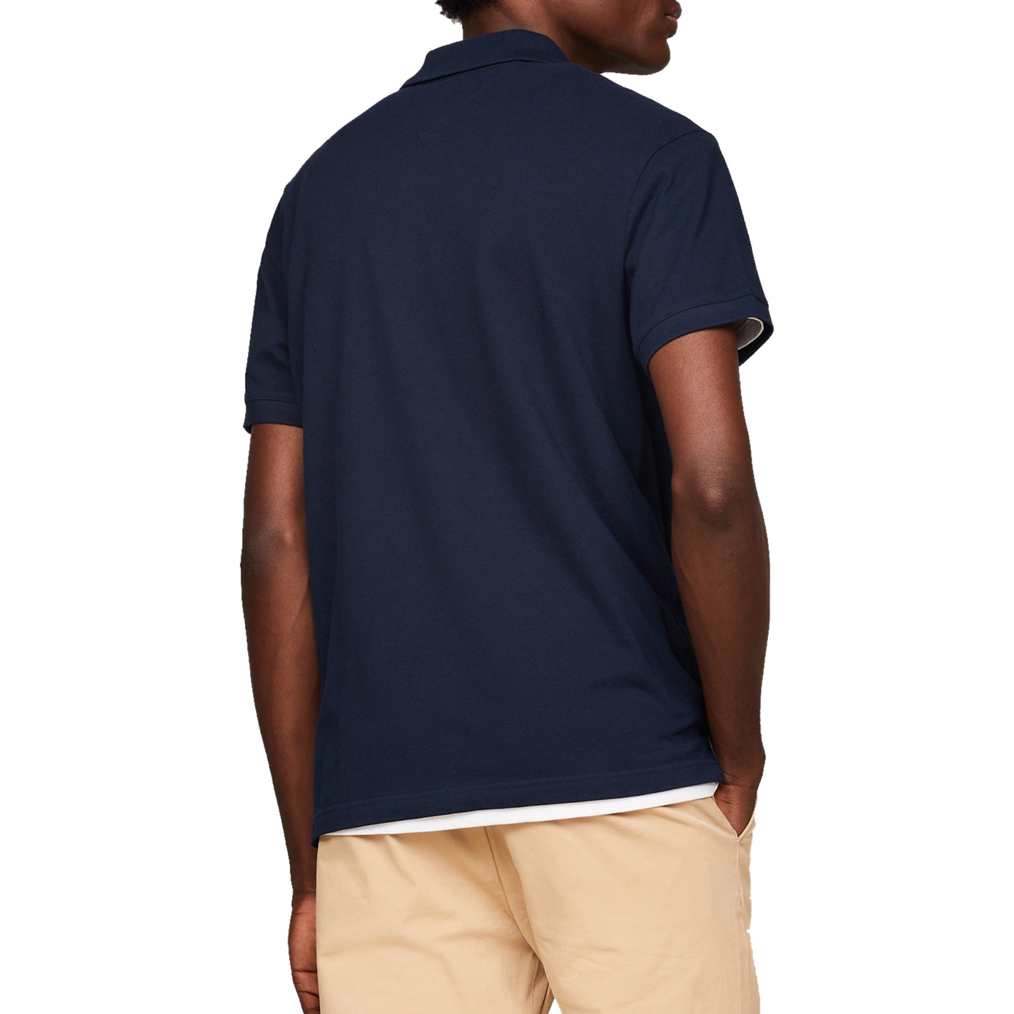 Tommy Jeans Regular Badge Polo - Dark Night Navy