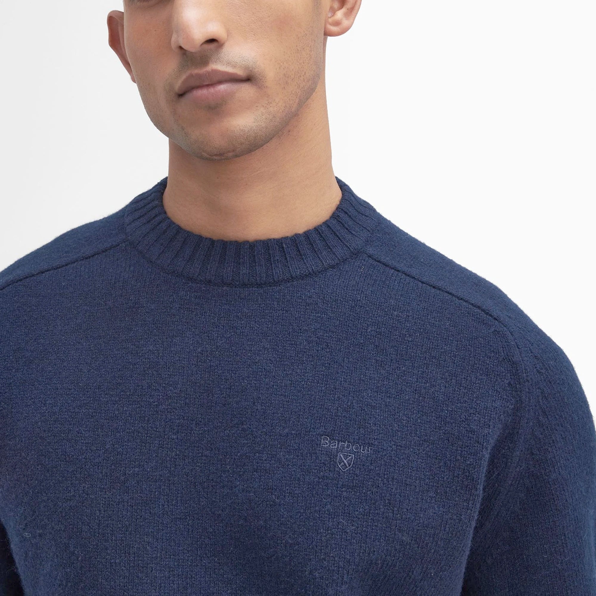 Barbour Grangetown Crew Neck Wool Jumper
