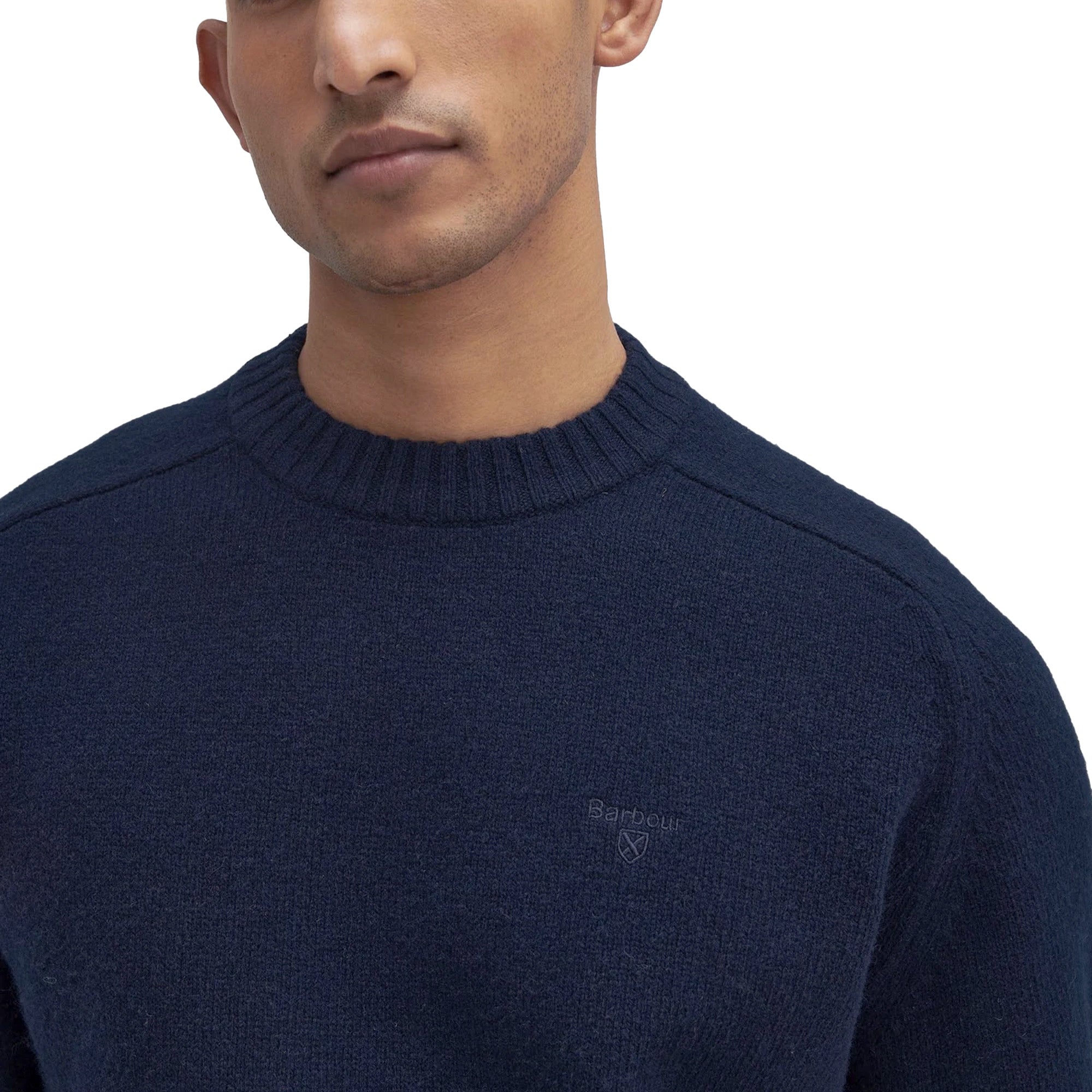 Barbour Grangetown Crew Neck Wool Jumper