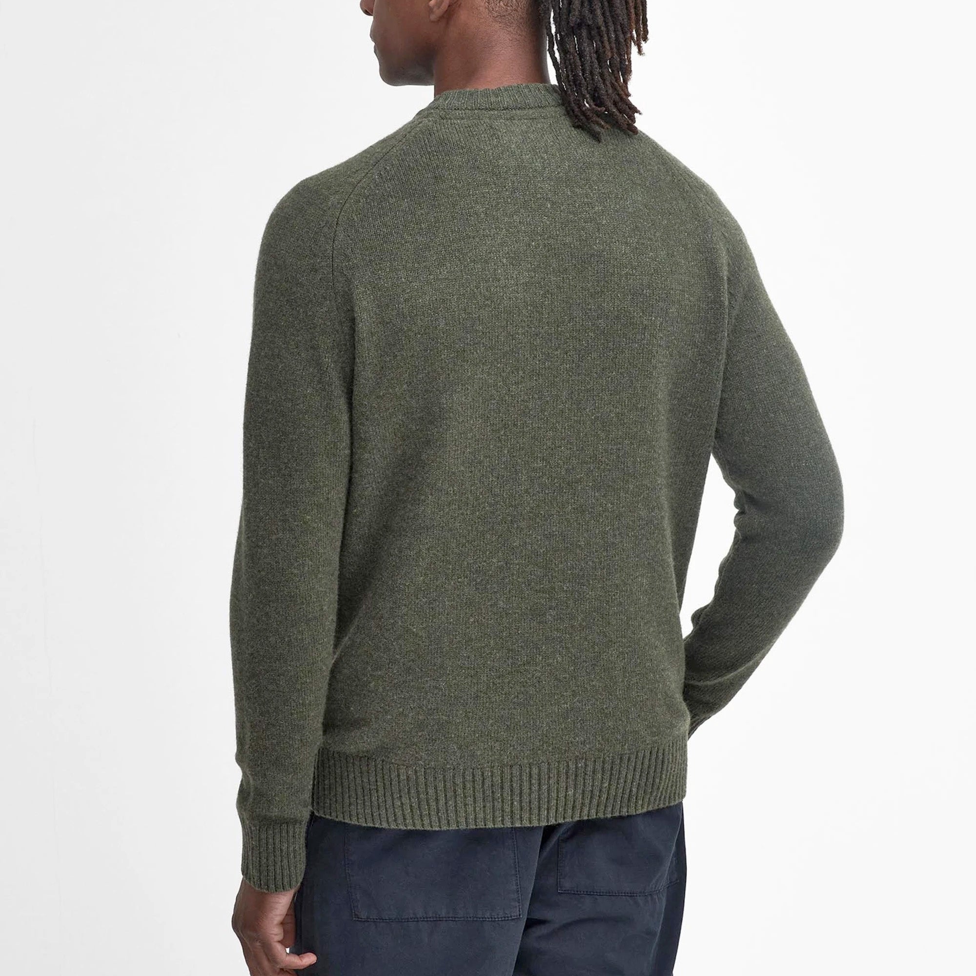 Barbour Grangetown Crew Neck Wool Jumper
