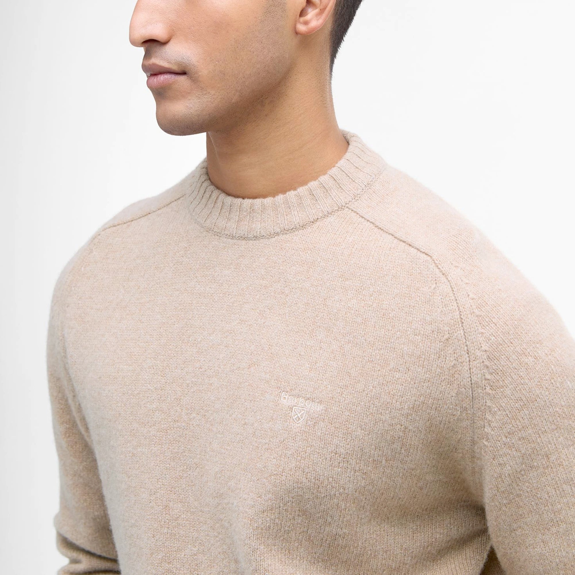 Barbour Grangetown Crew Neck Wool Jumper
