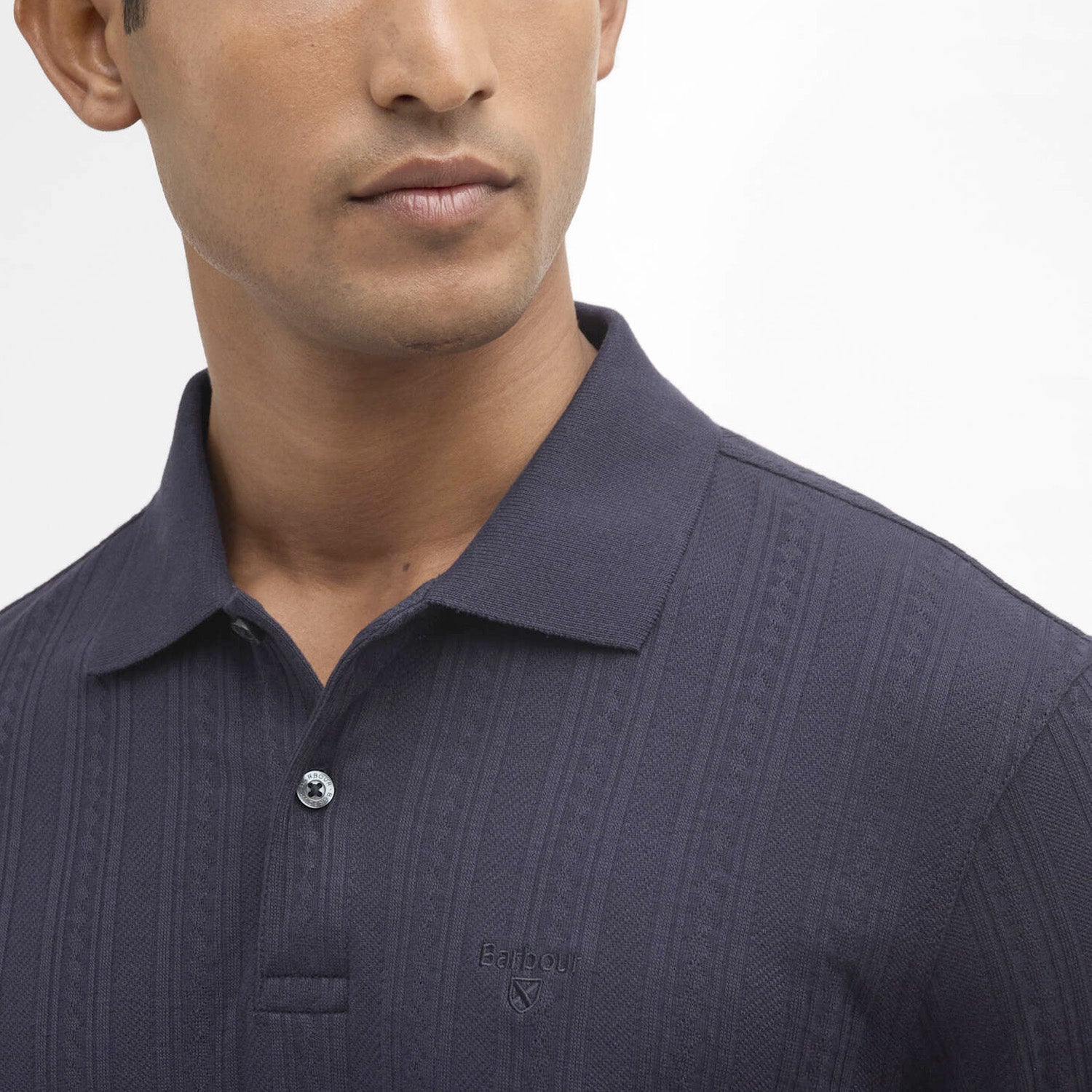 Barbour Harwell Cable Jacquard Polo