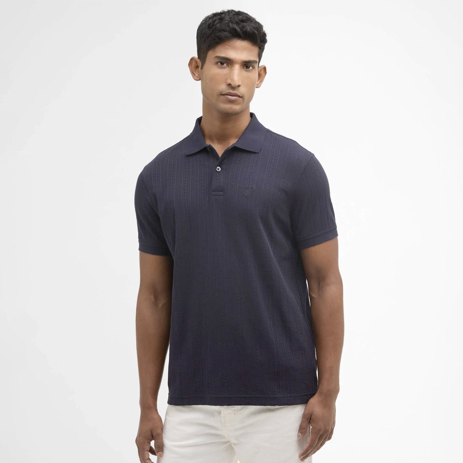 Barbour Harwell Cable Jacquard Polo