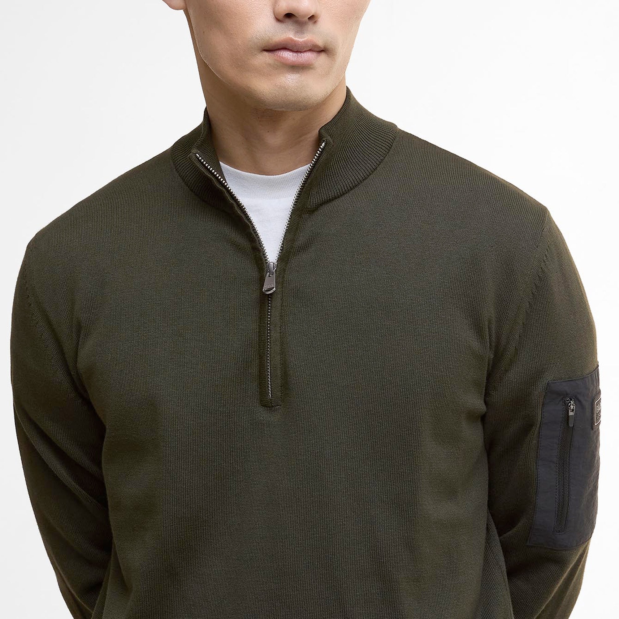 Barbour International Blades Half Zip Knit
