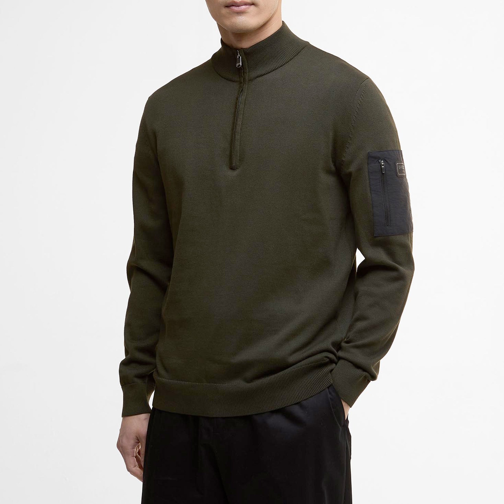 Barbour International Blades Half Zip Knit