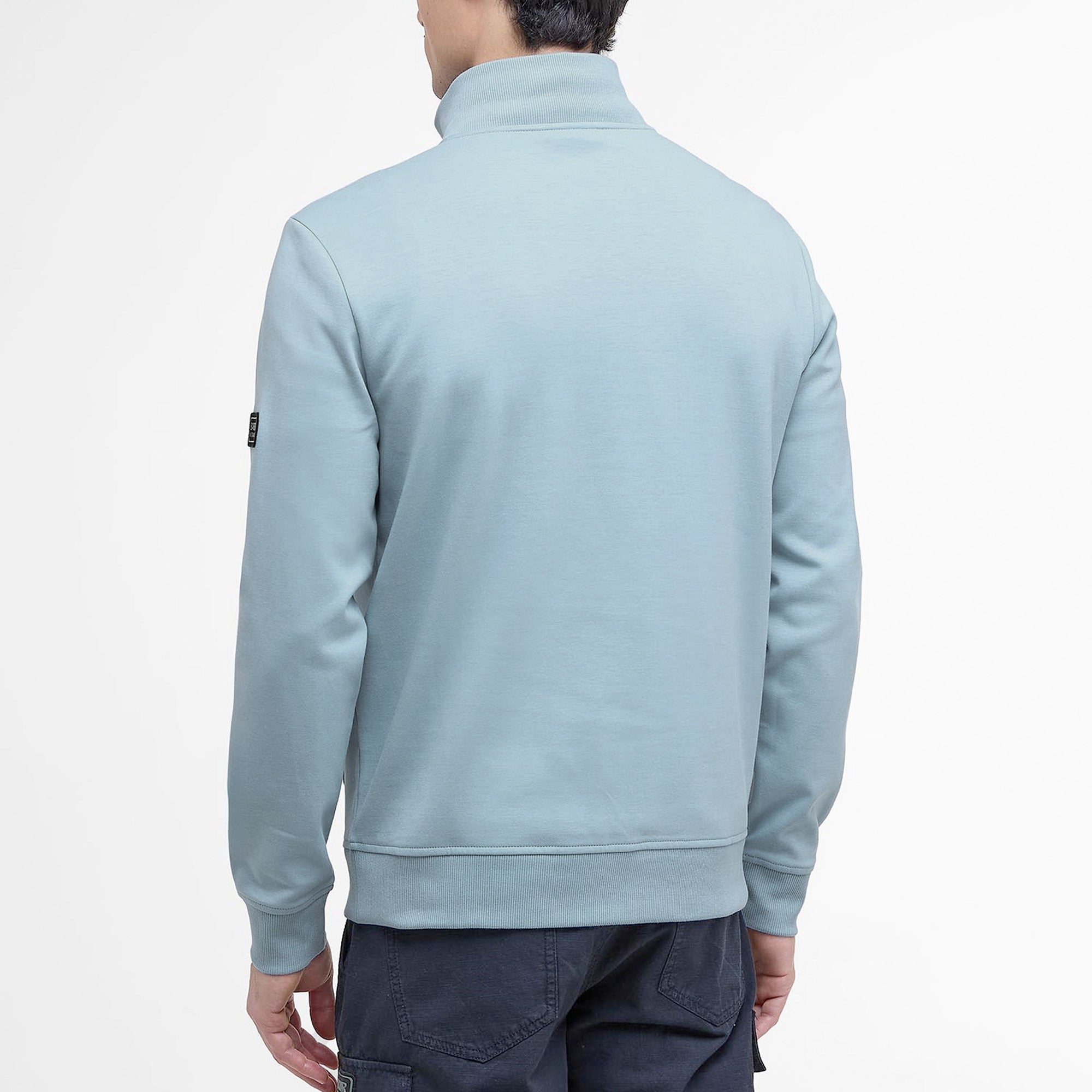 Barbour International Ilford Interlock Quarter Zip Sweatshirt