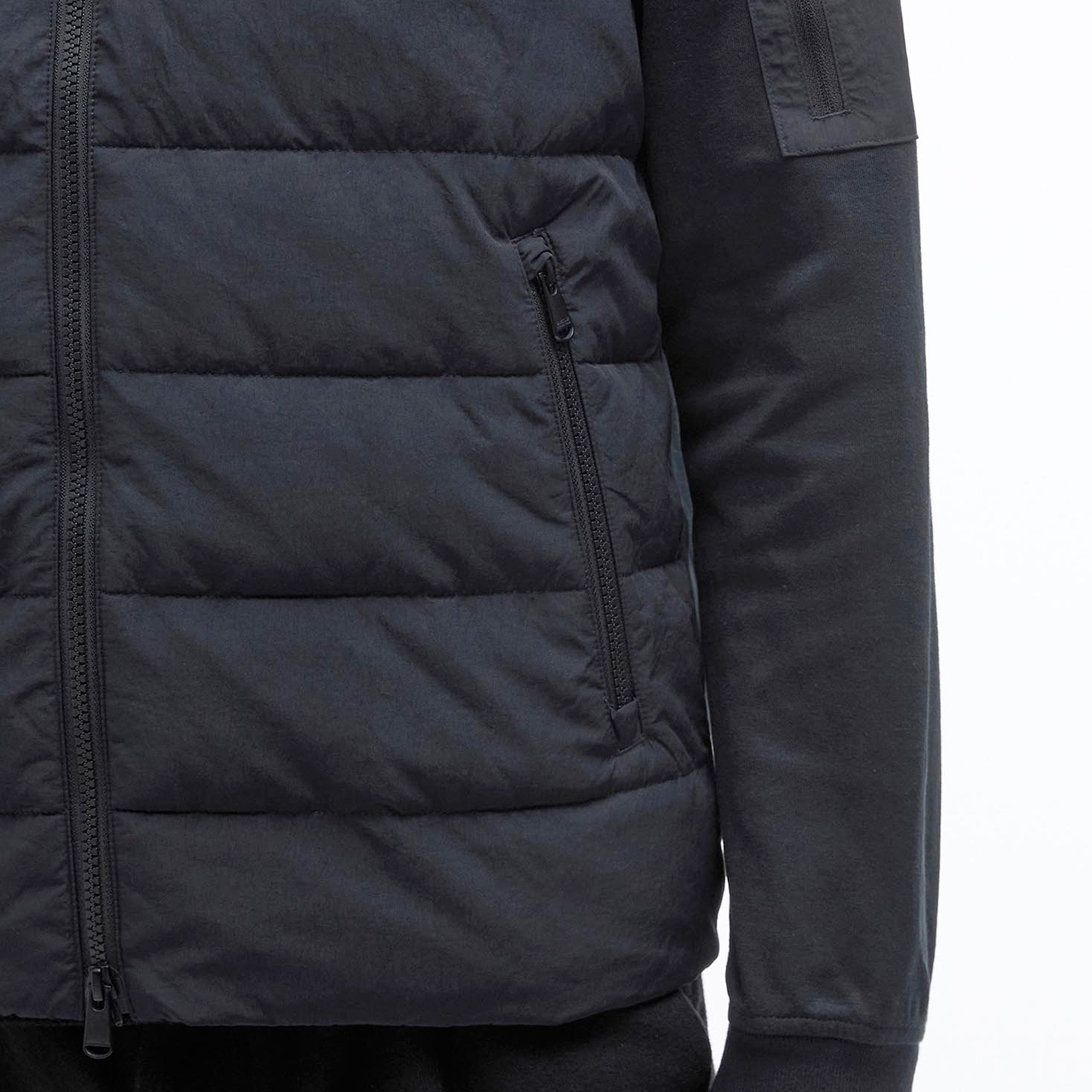 Barbour International Stanley Hooded Quilted Sweatshirt